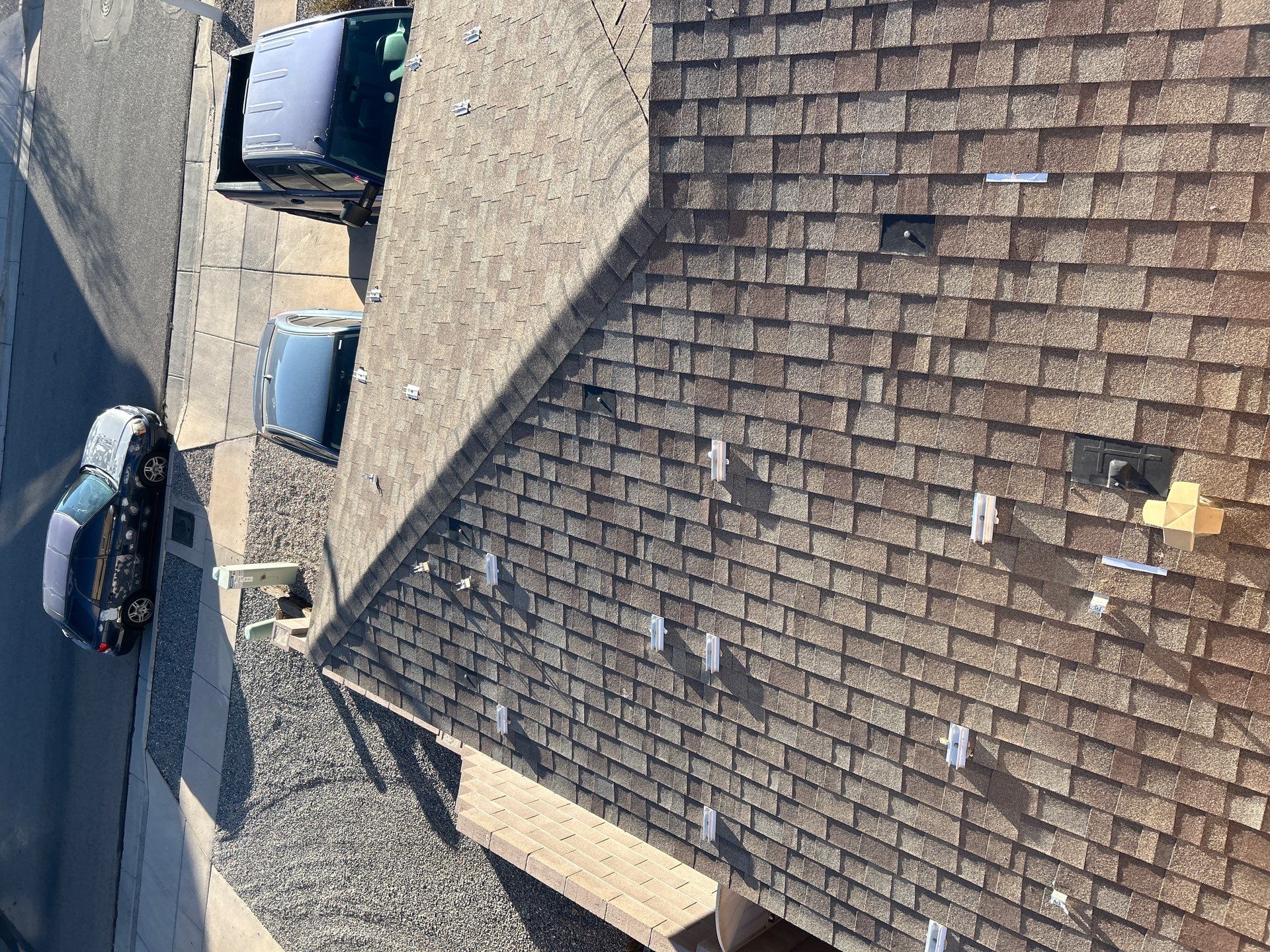 Autumn Blend Shingles by Reimagine Roofing
