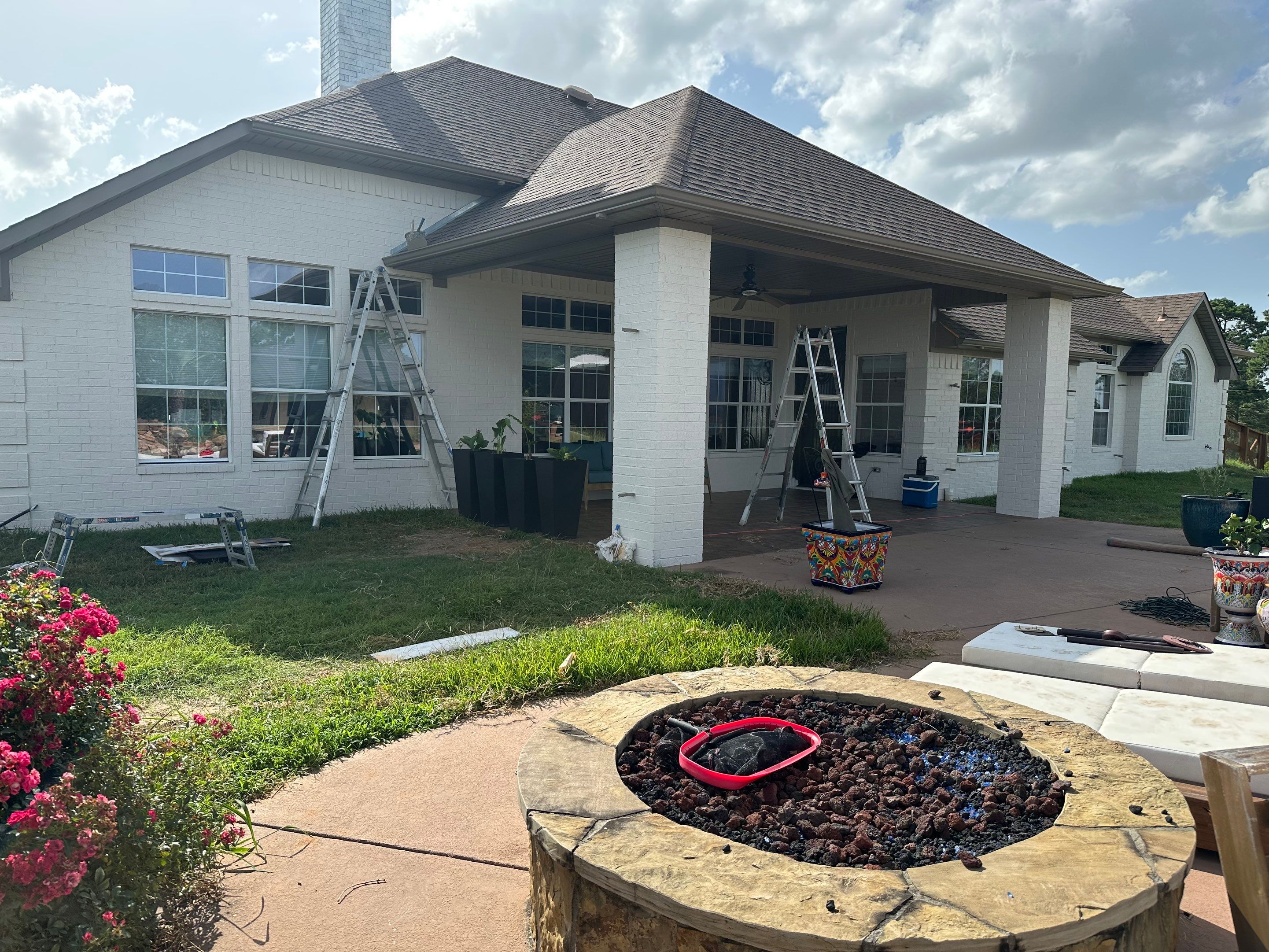 Exterior Transformation in Troup Texas by Quality Coats Painting