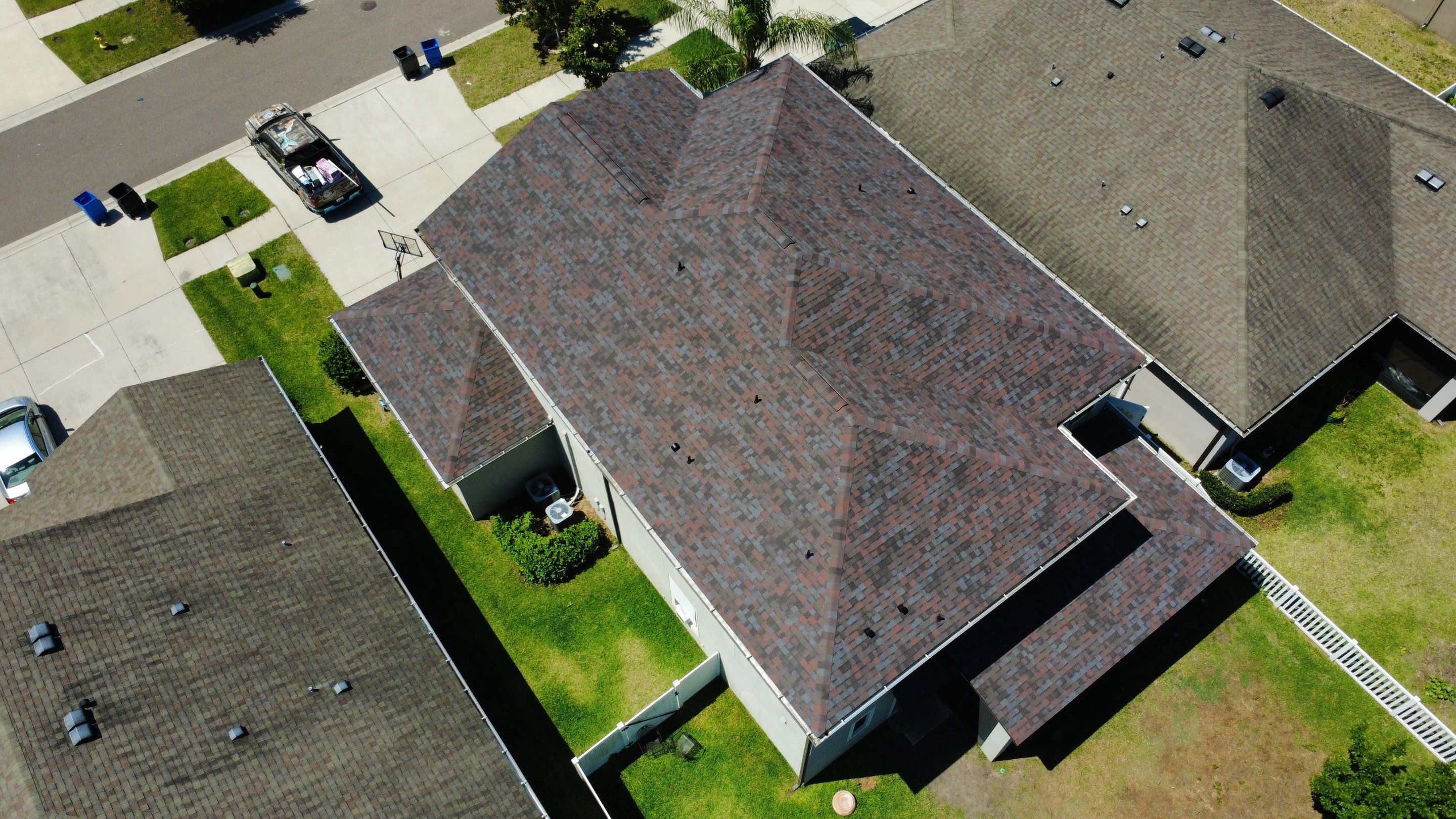 Riverview Two-Story Home Roof Replacement Featuring Owens Corning Merlot Shingles by Steadfast Roofing