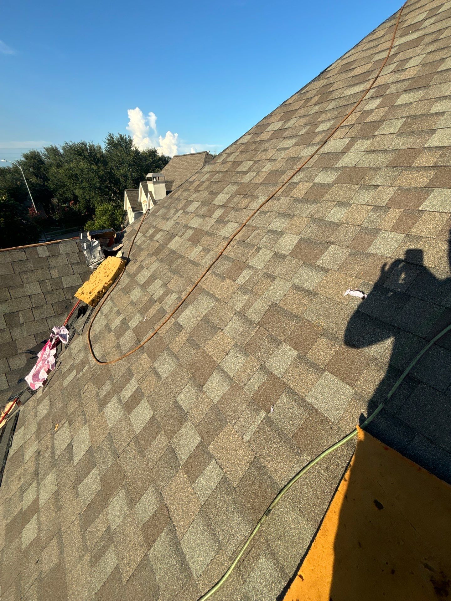 Residential Roofing Installation using Owen's Corning Duration (Lifetime) Shingles by Roof Repair Company