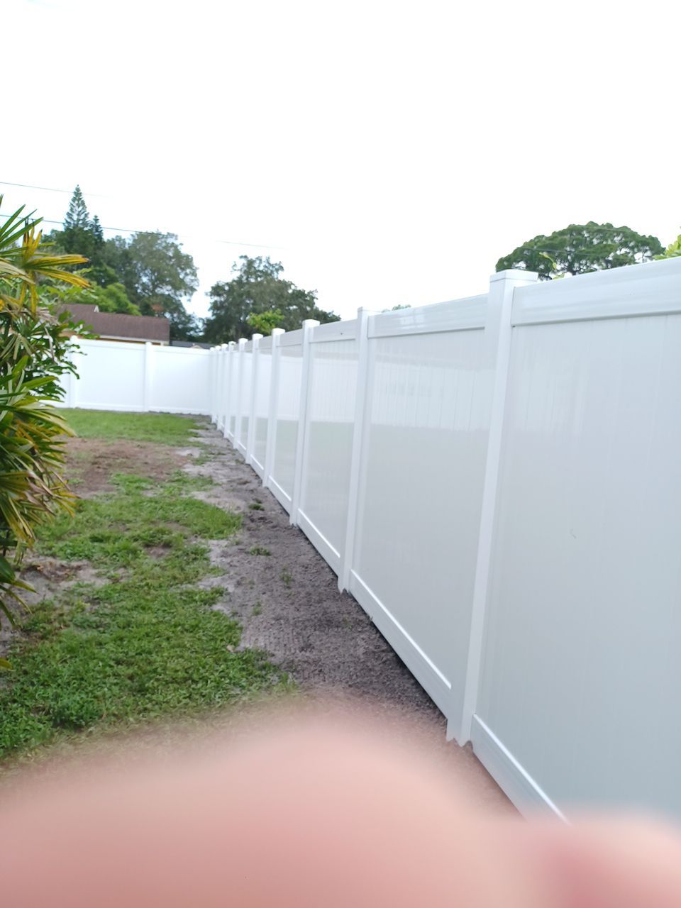 Sarasota, FL 6ft. Tall White Vinyl Privacy Fence by Asap fence and gates, LLC