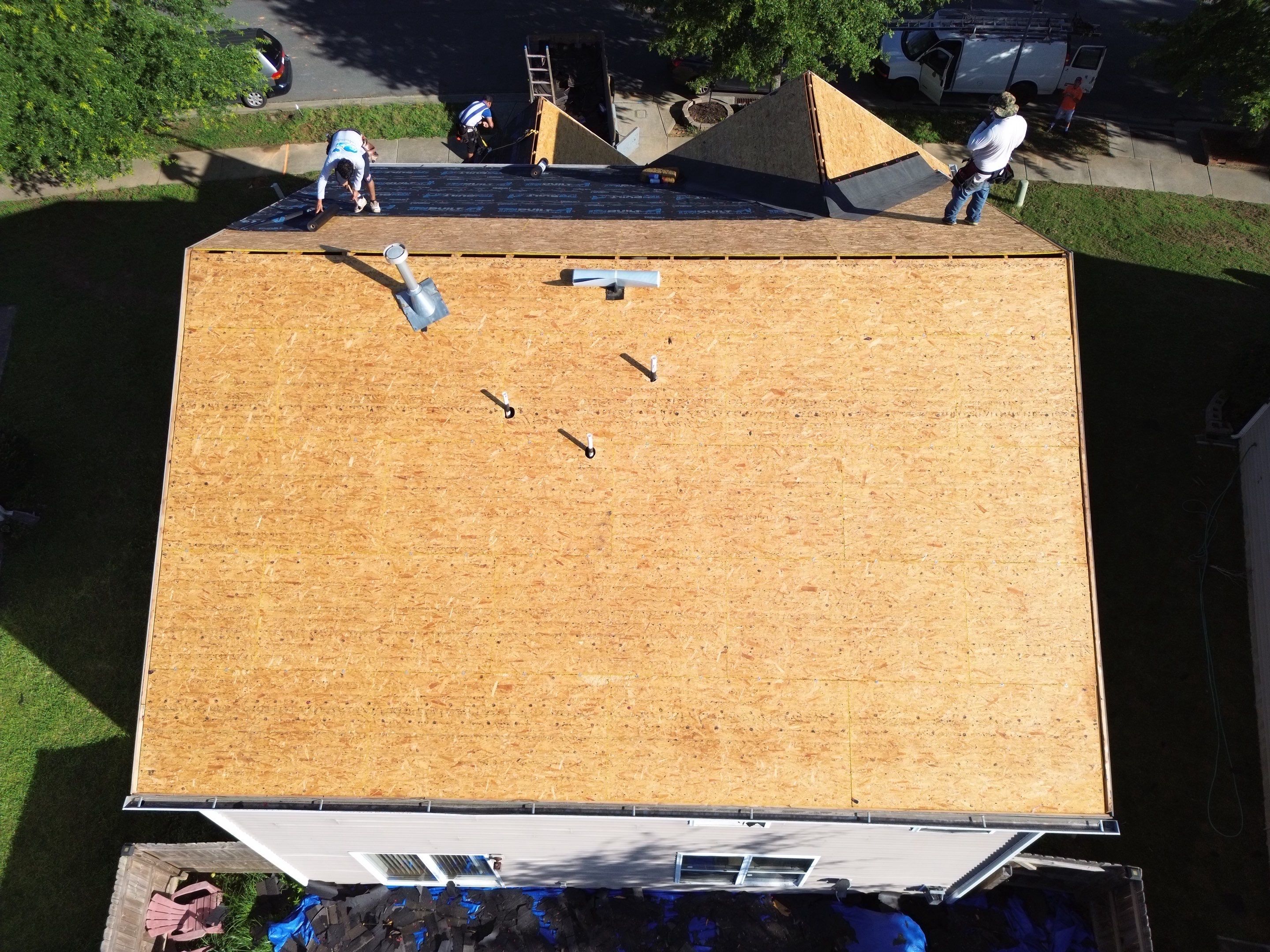 Roof replacement by hail and wind damage by Just Brilliant Restoration JBR