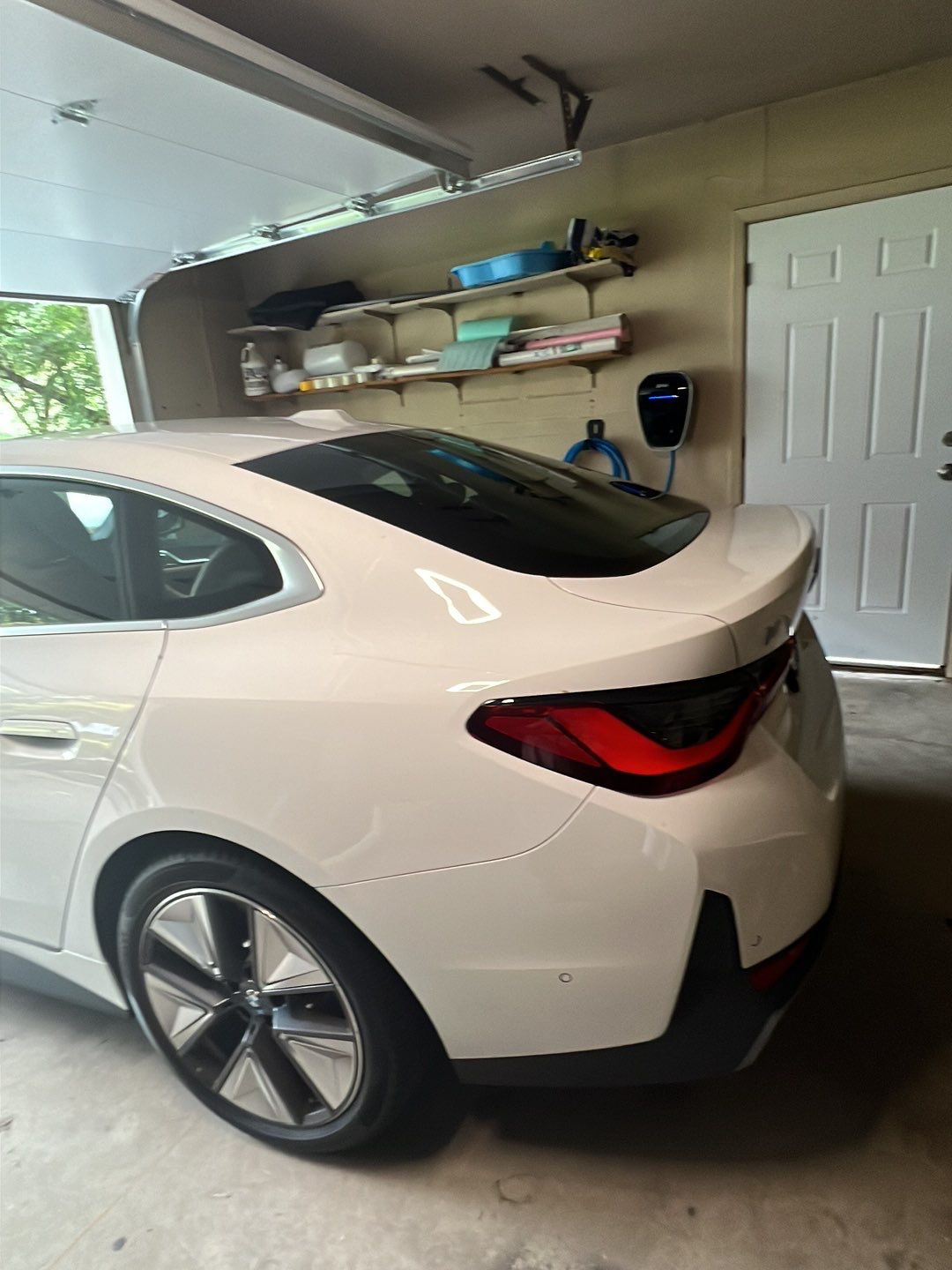 Installing Electric Vehicle Charger by Staybright Electric