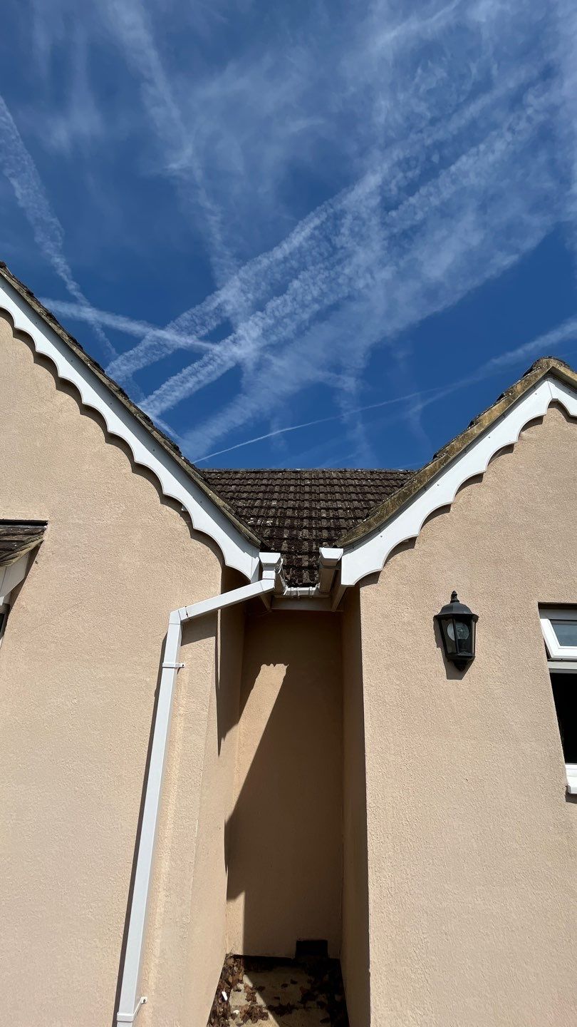 Roof Clean  - Moss Removal - Gutter Clean using Honda 15lpm Low Pressure Washing Machine by Ges Exterior Cleaning ltd