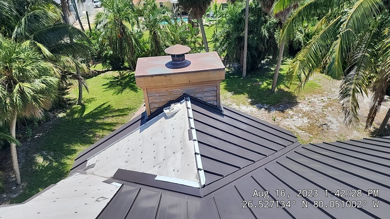 Metal Roof Repair using Metal Roof Panels by Aastro Roofing