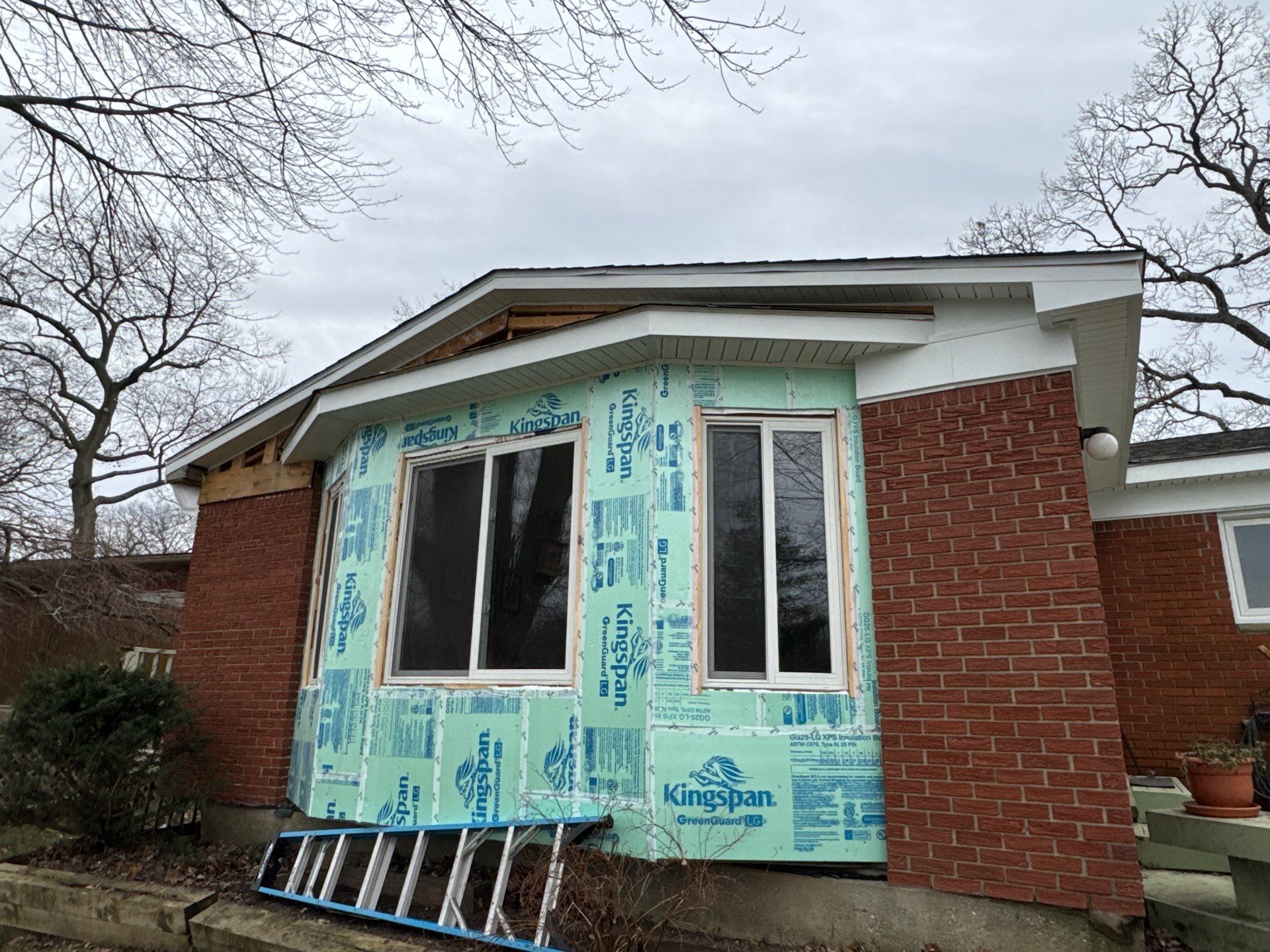 Siding Replacement using Alside Charter Oak D4.5" Colonial White by 180 Contractors