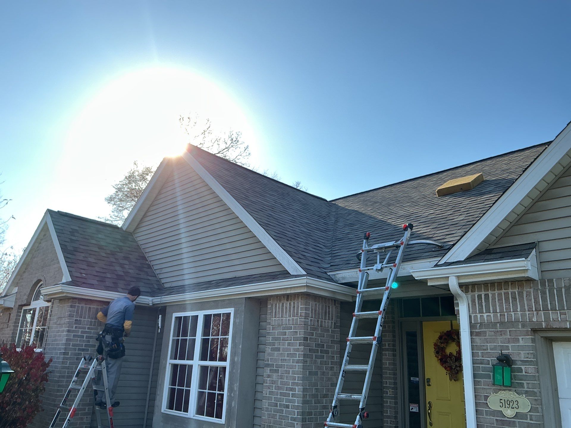 Project in Elkhart by Better Way Roofing LLC