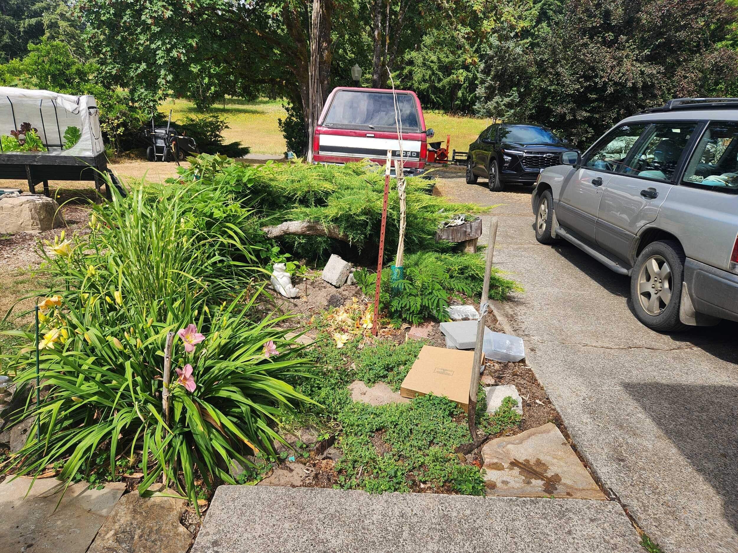Oregon City Residential Concrete Walkway and Driveway Extension by American Made Construction 