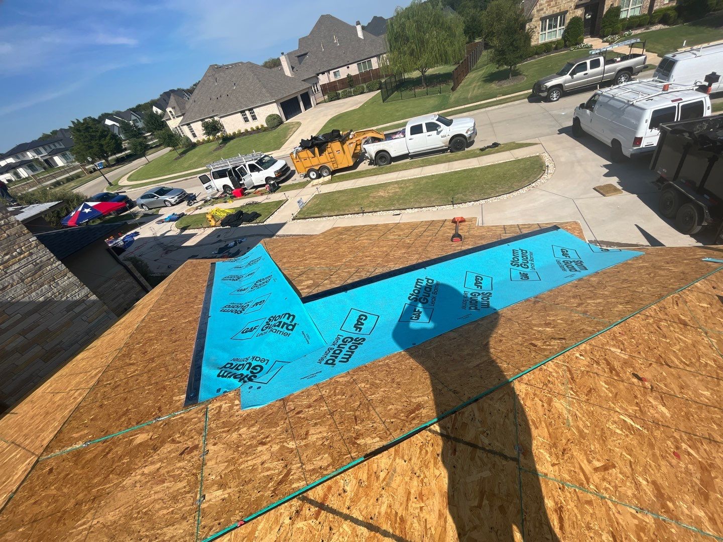 Colleyville Estate Re-Roof Project by First United Roofing & Construction