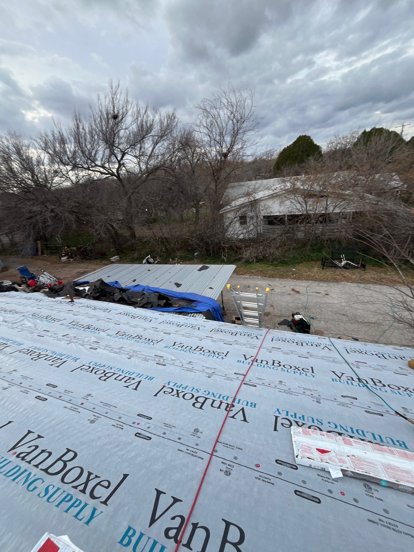 Reroof After Hail Storm -Atlas Pinnacle  by Berry Good Roofing 