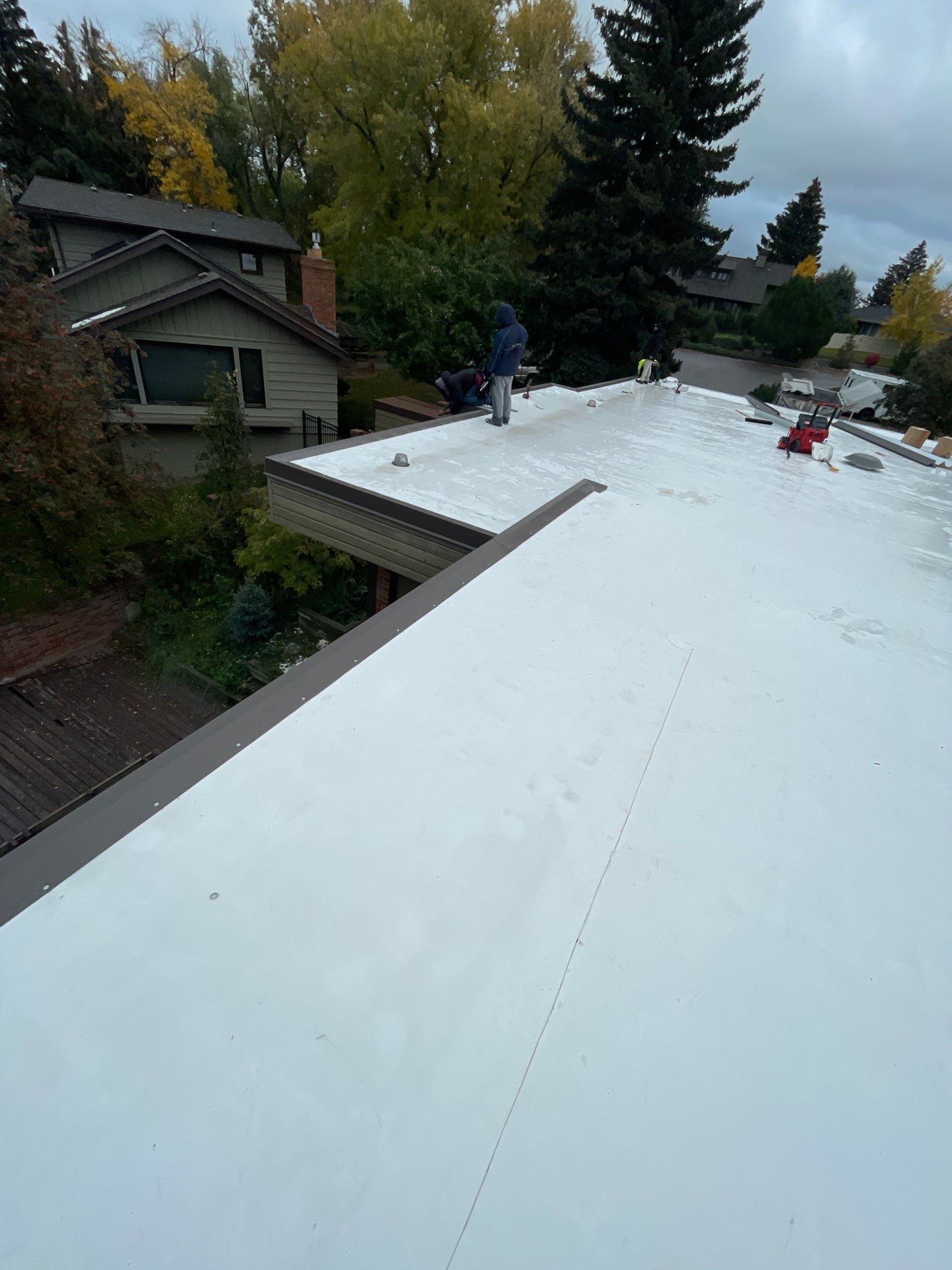 Project in Great Falls by KQC Roofing