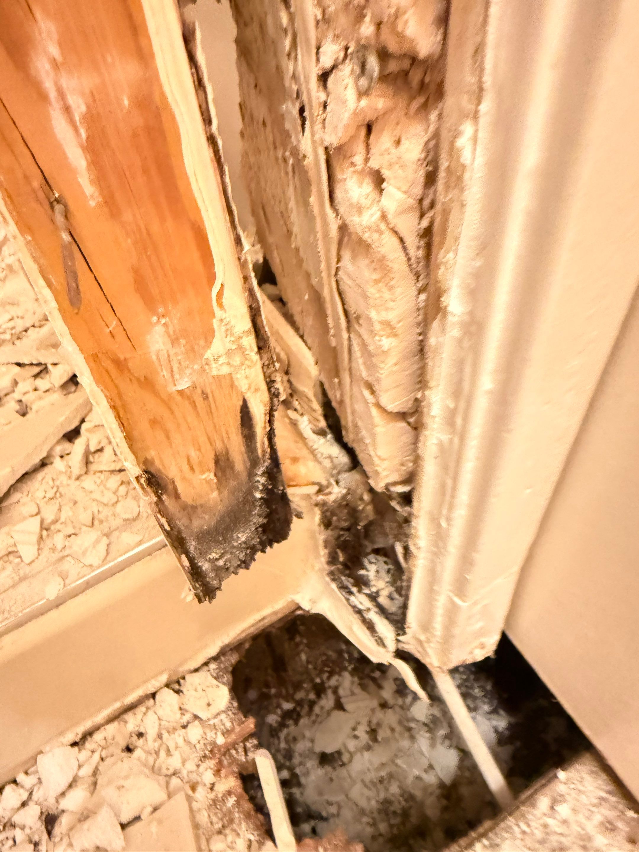 Shower Remodel due to Water Intrusion by Anza Builders, Inc. 