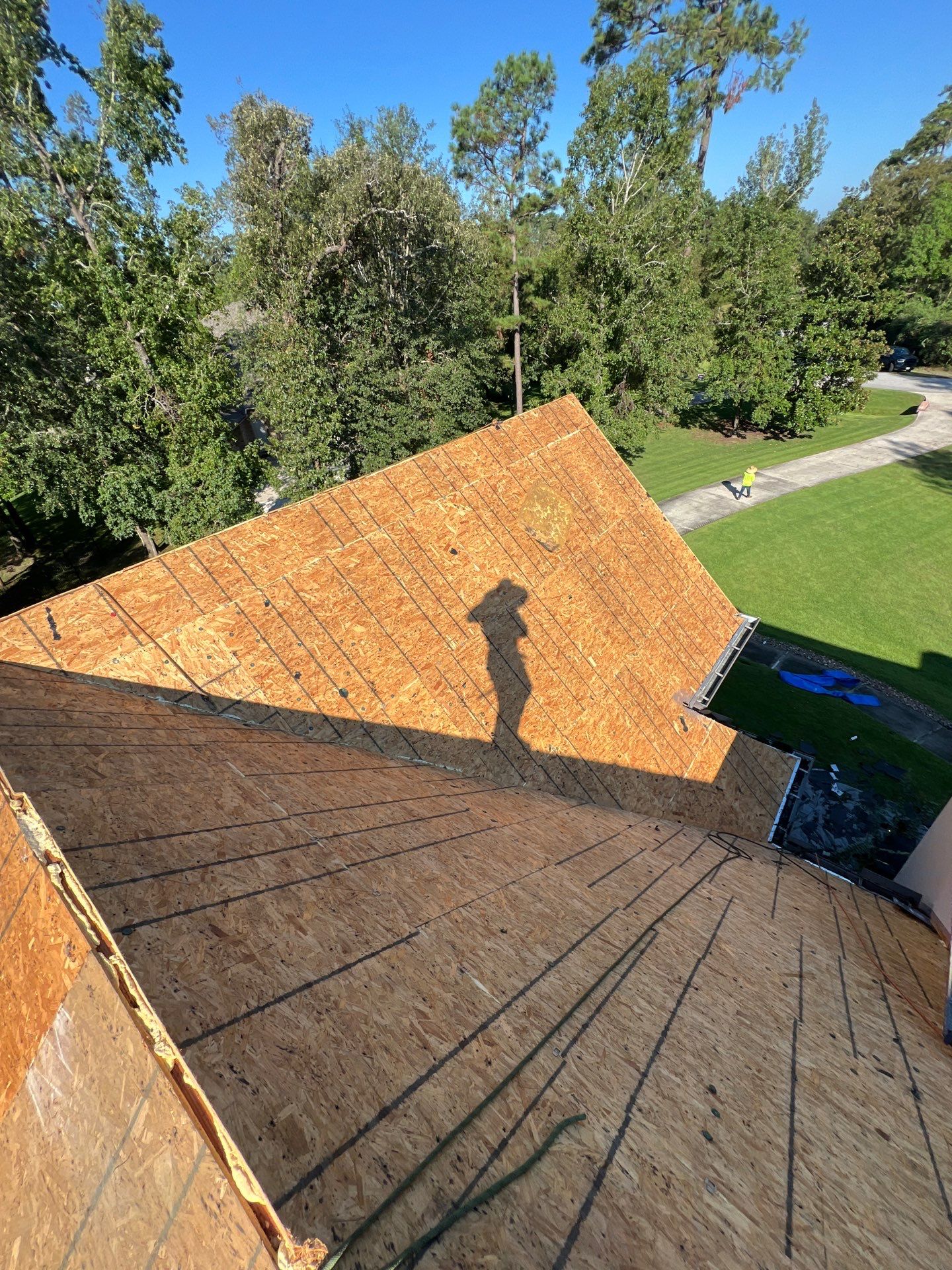 Residential Roofing Installation using Owen's Corning Duration (Lifetime) Shingles by Roof Repair Company