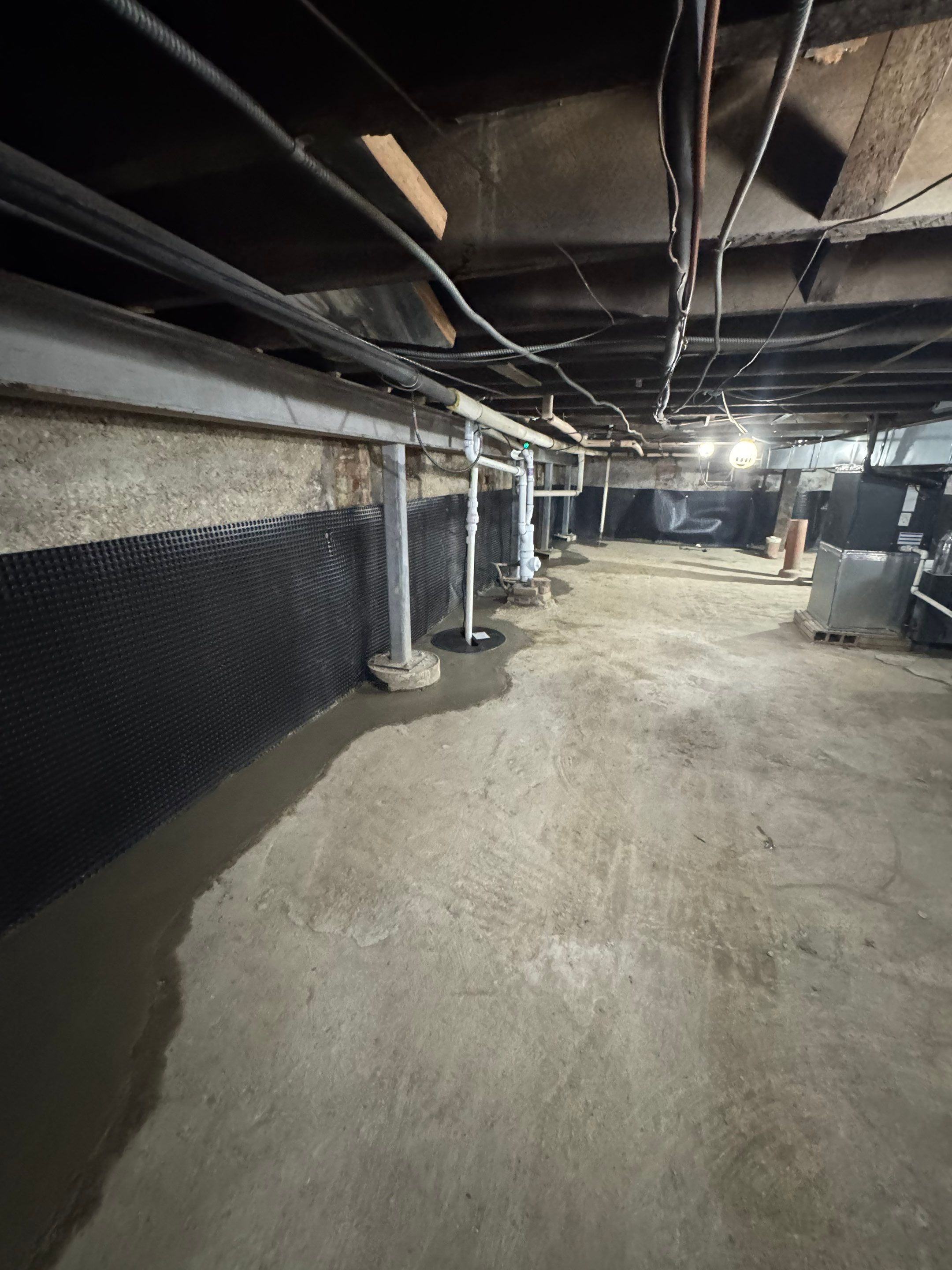 Chicago Drain Tile System by Area Wide Waterproofing