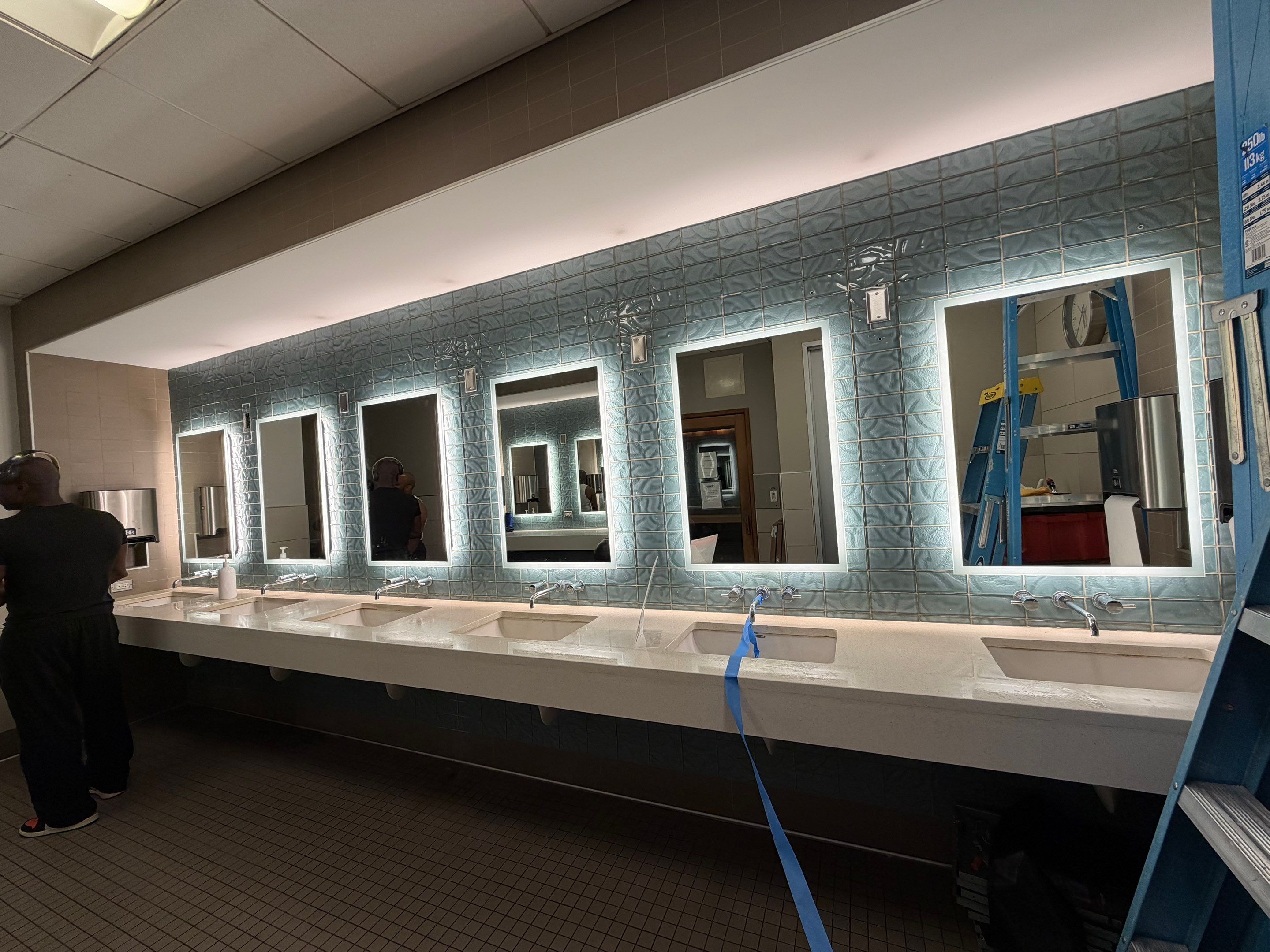 Woodbridge One Life - Men's and Women's mirrors and backsplash by Nova HomeWorks