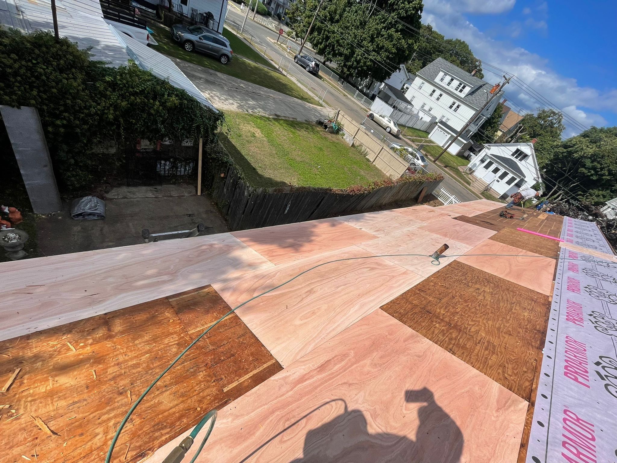 Residential Roofing Installation using Owens Corning TruDefinition Duration - Estate Gray by A Plus Exterior