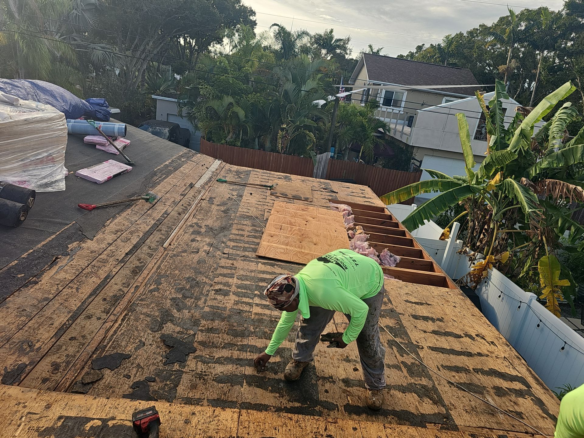 Project in St. Petersburg 33710 by Mitchell Roofing Company LLC 
