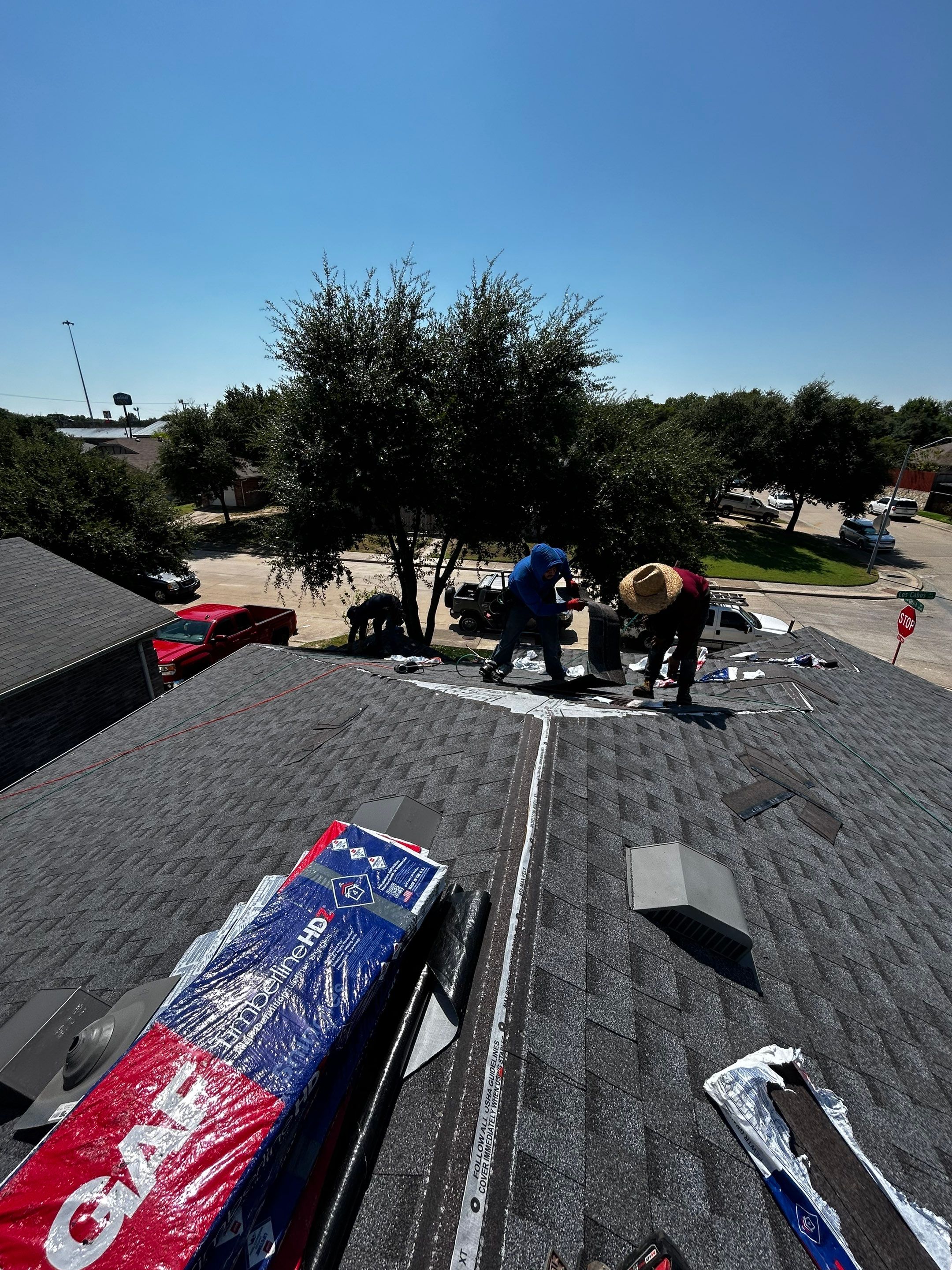 New Roof using GAF HDZ by AquaShield Restoration USA