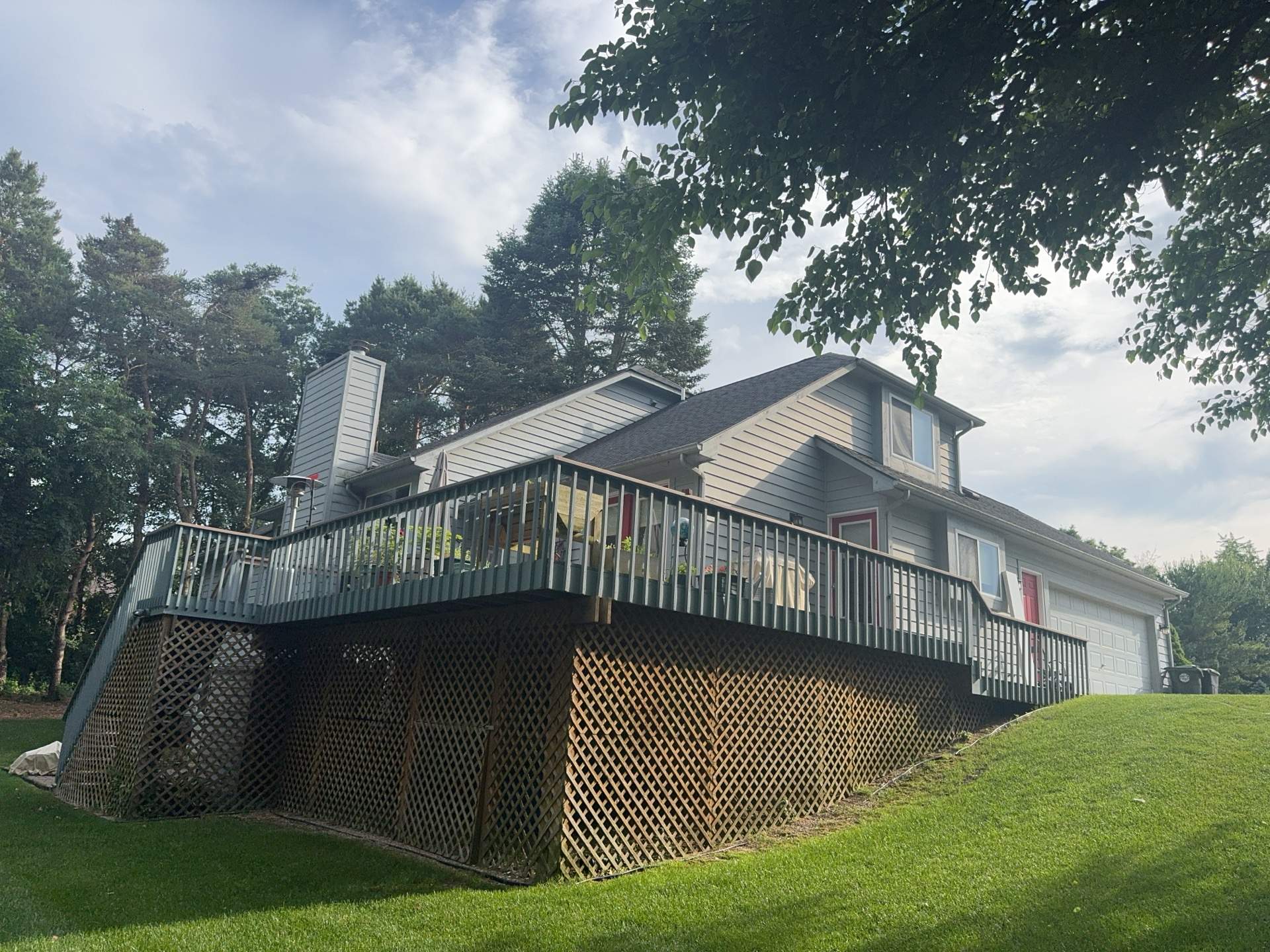 Siding Replacement using Ascend Laguna Blue by 180 Contractors