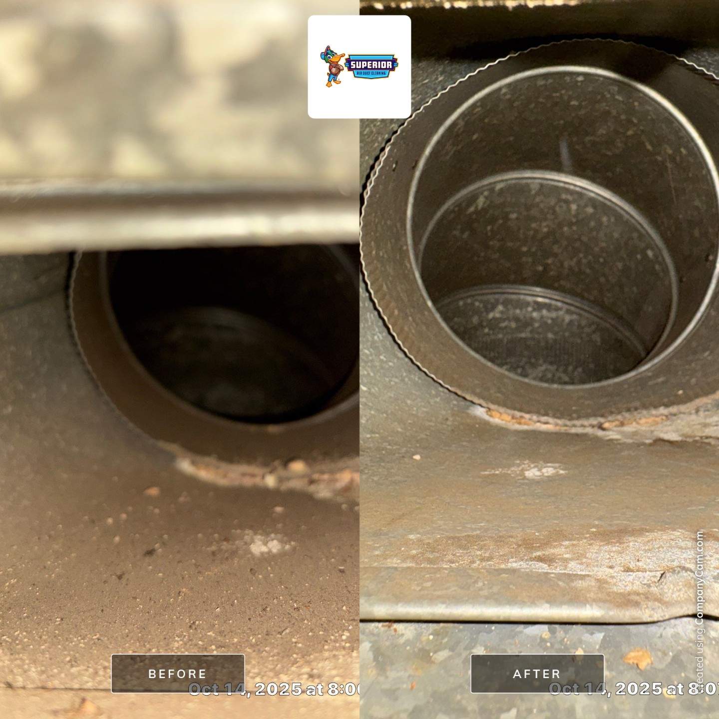 Air Duct Cleaning With a Vacuum Truck in Youngstown, OH by Superior Air Duct Cleaning