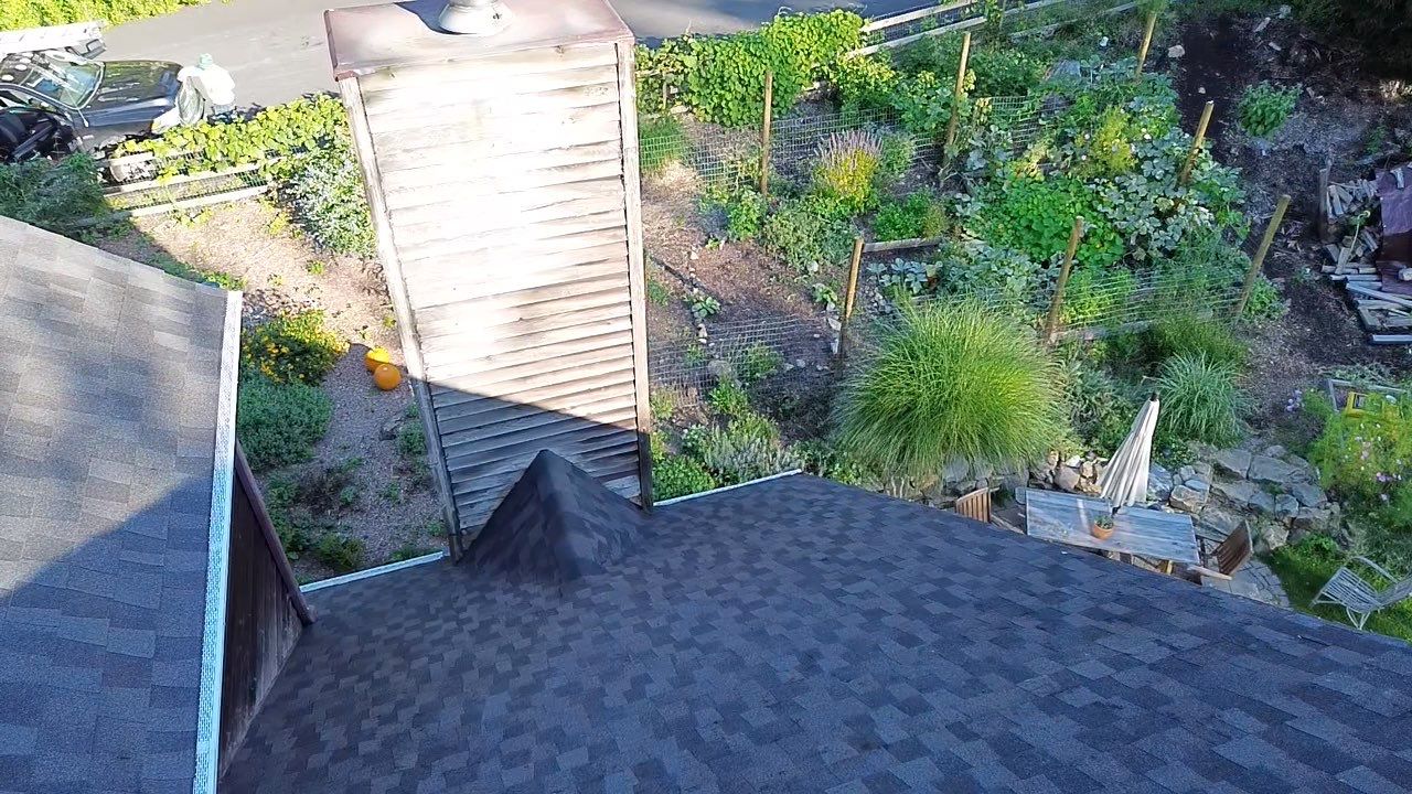 Roof Replacement using GAF Timberline Color Appalachian Sky by CMNG LLC