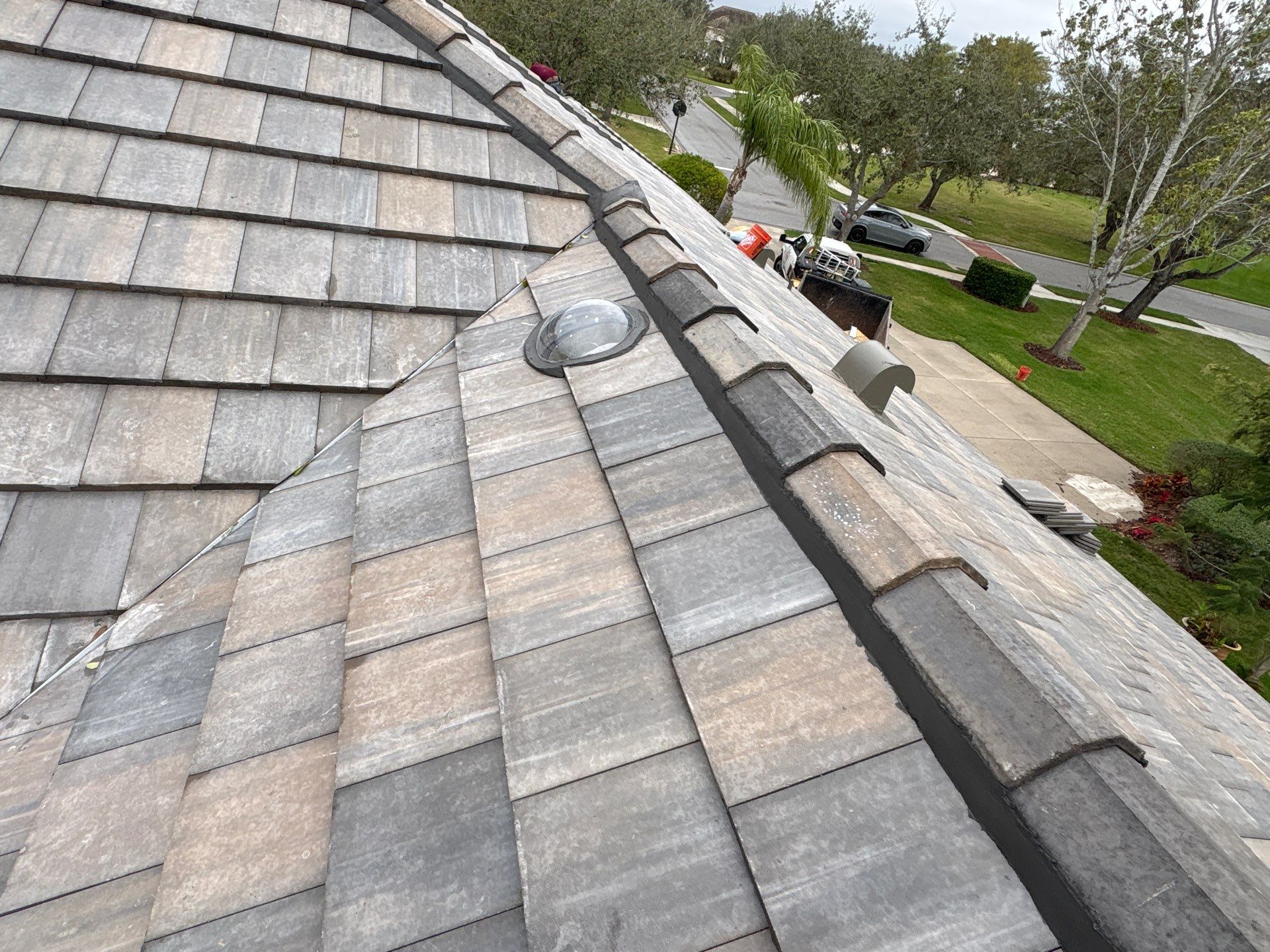 Residential Roofing Installation using roofing tiles from Eagle Roofing Products! by Gopher Roofing