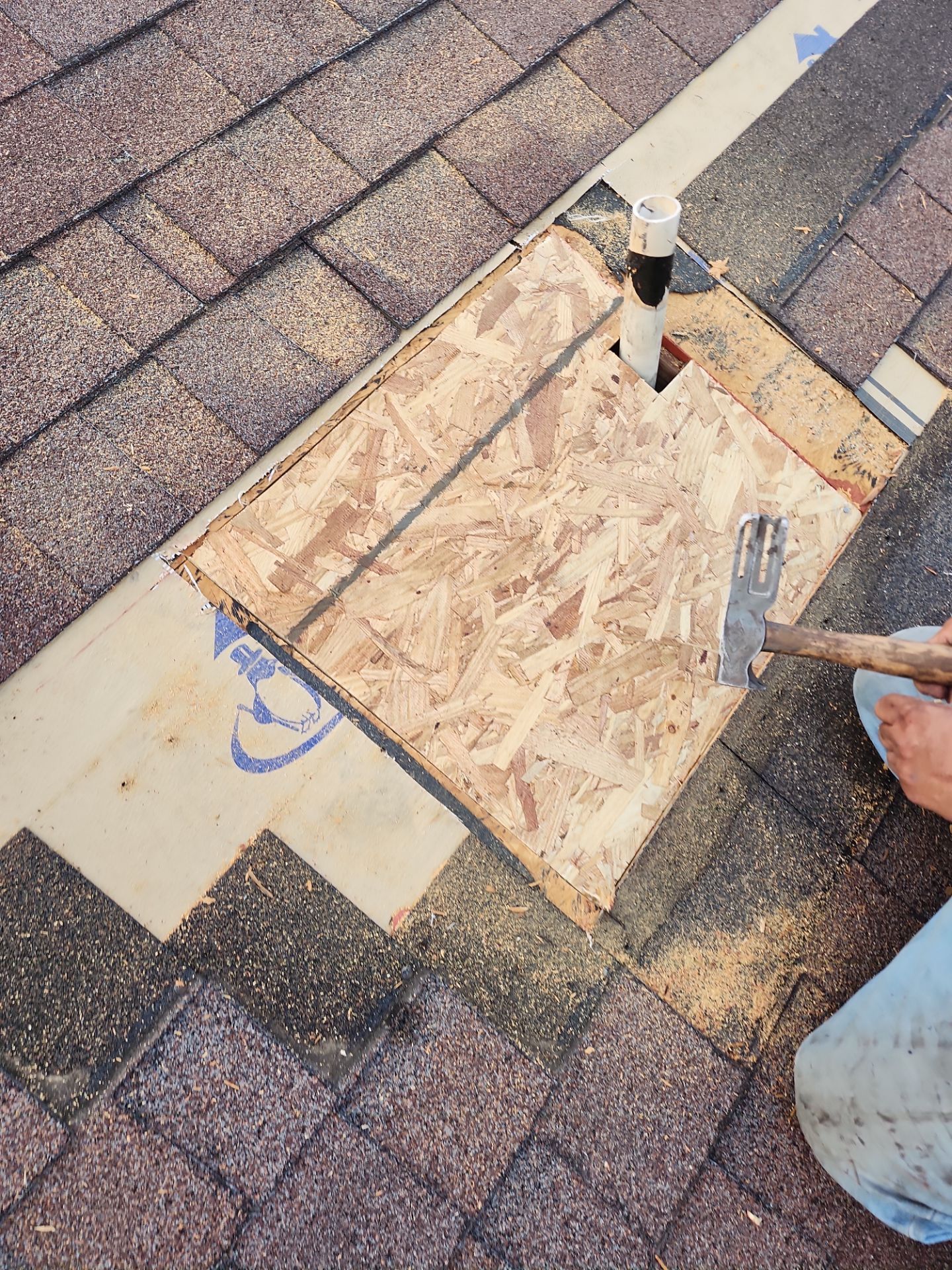Residential Roofing Repair using Owen's Corning Duration (Lifetime) Shingles by Roof Repair Services LLC
