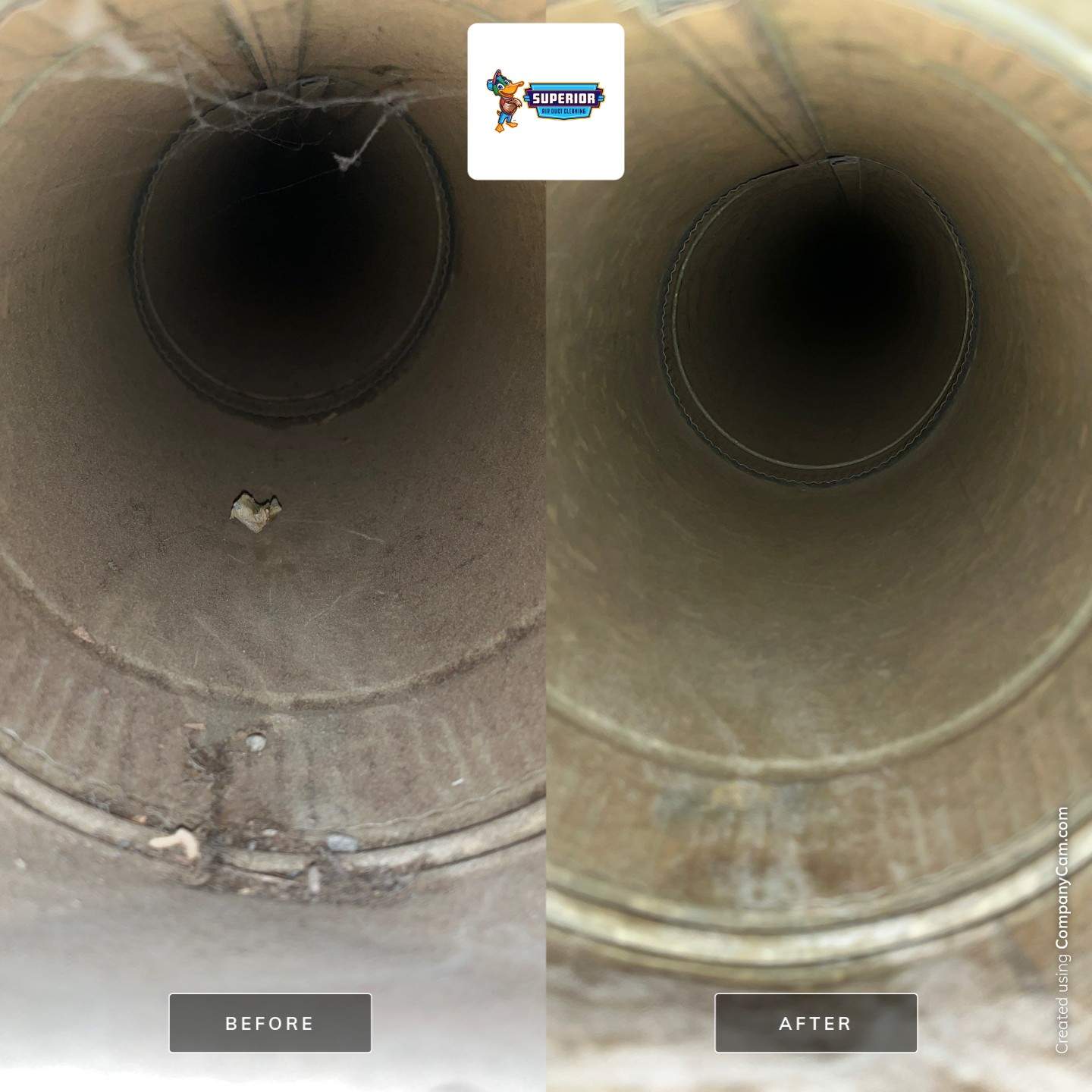 Air Duct Cleaning With a Vacuum Truck in New Castle, PA by Superior Air Duct Cleaning