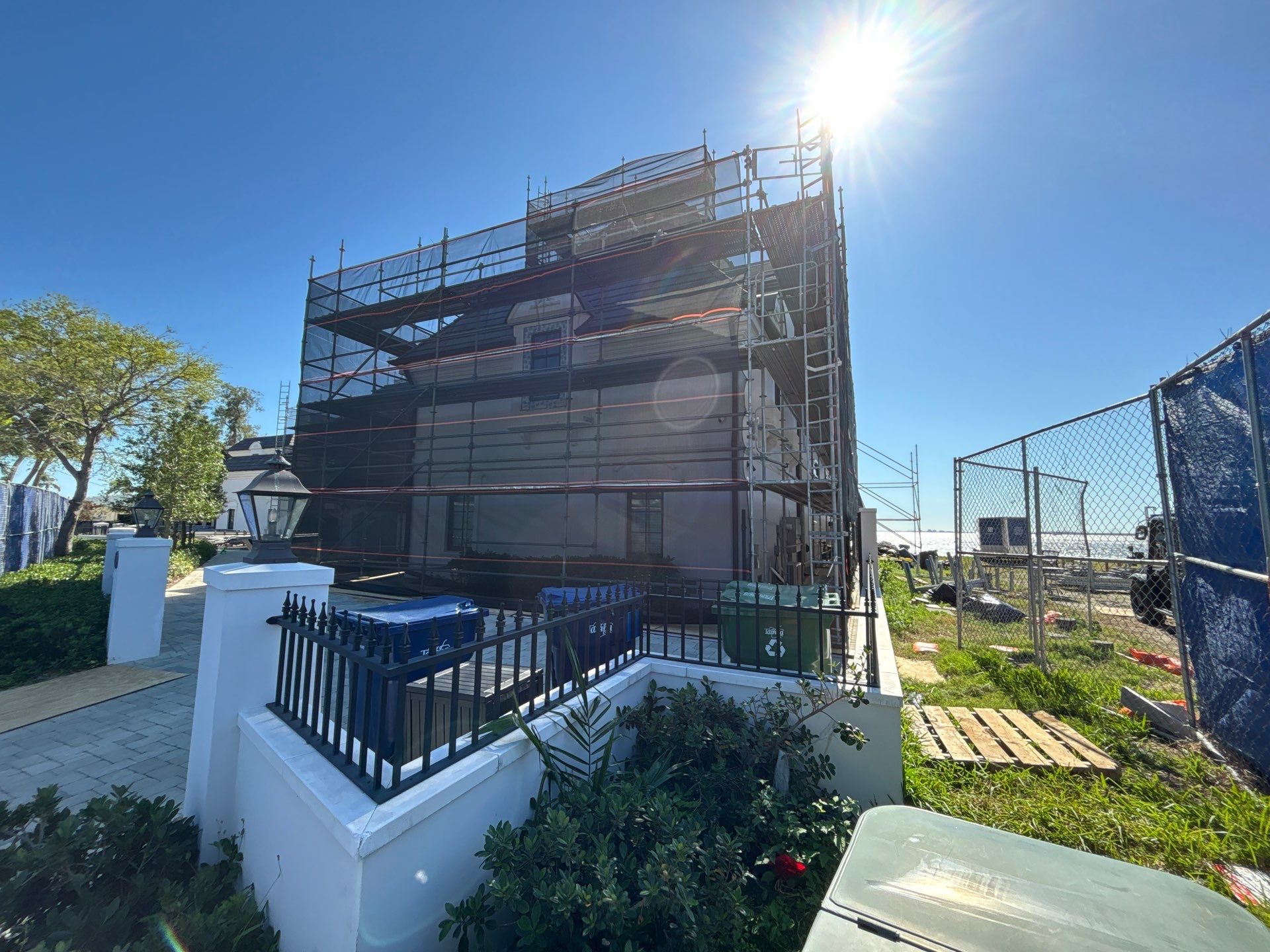 Gutter Installation using Half Round Seamless Gutters in Tampa FL by Gutter Professors