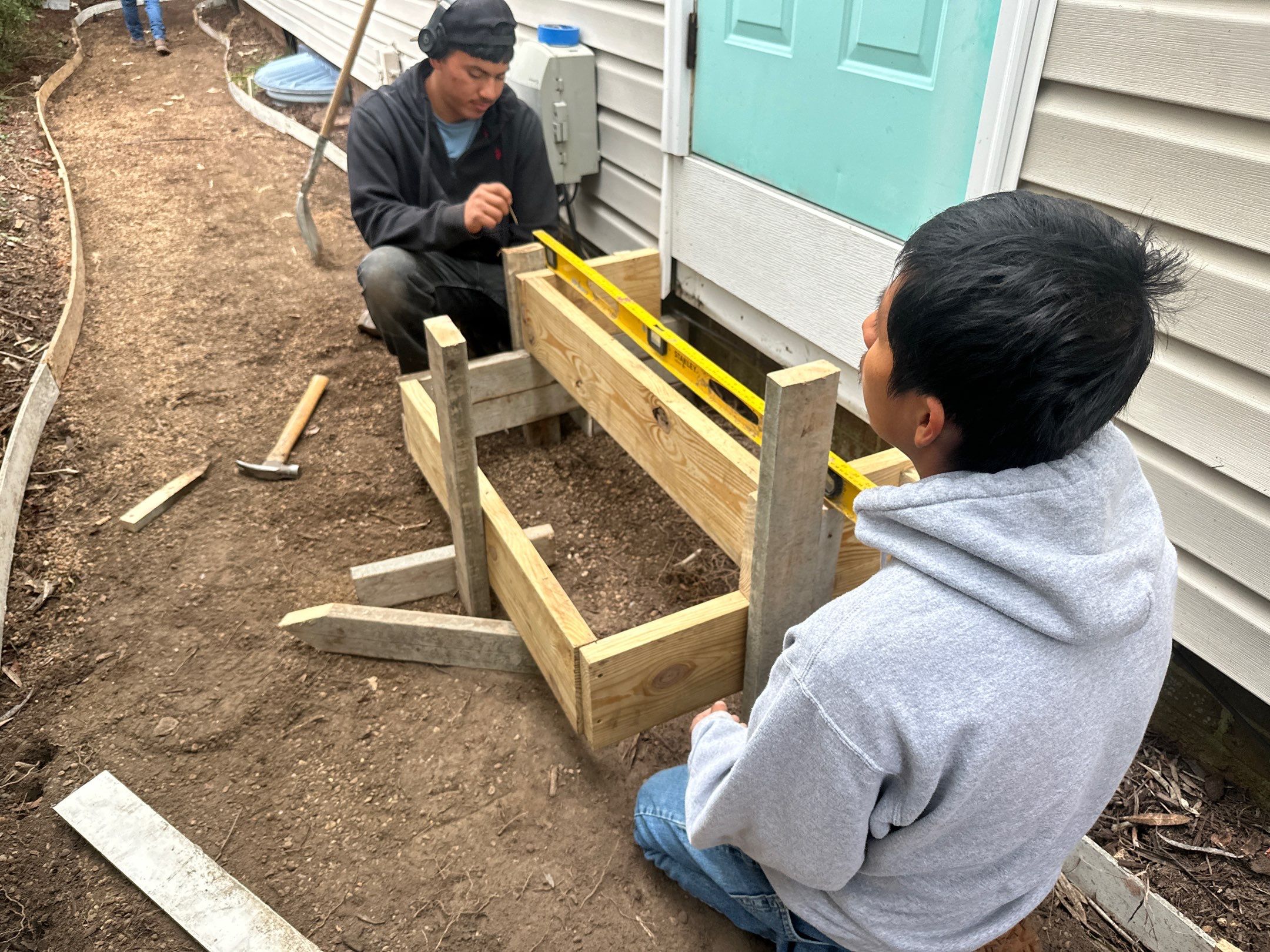 Project in Virginia Beach by Sam The Concrete Man Virginia Beach