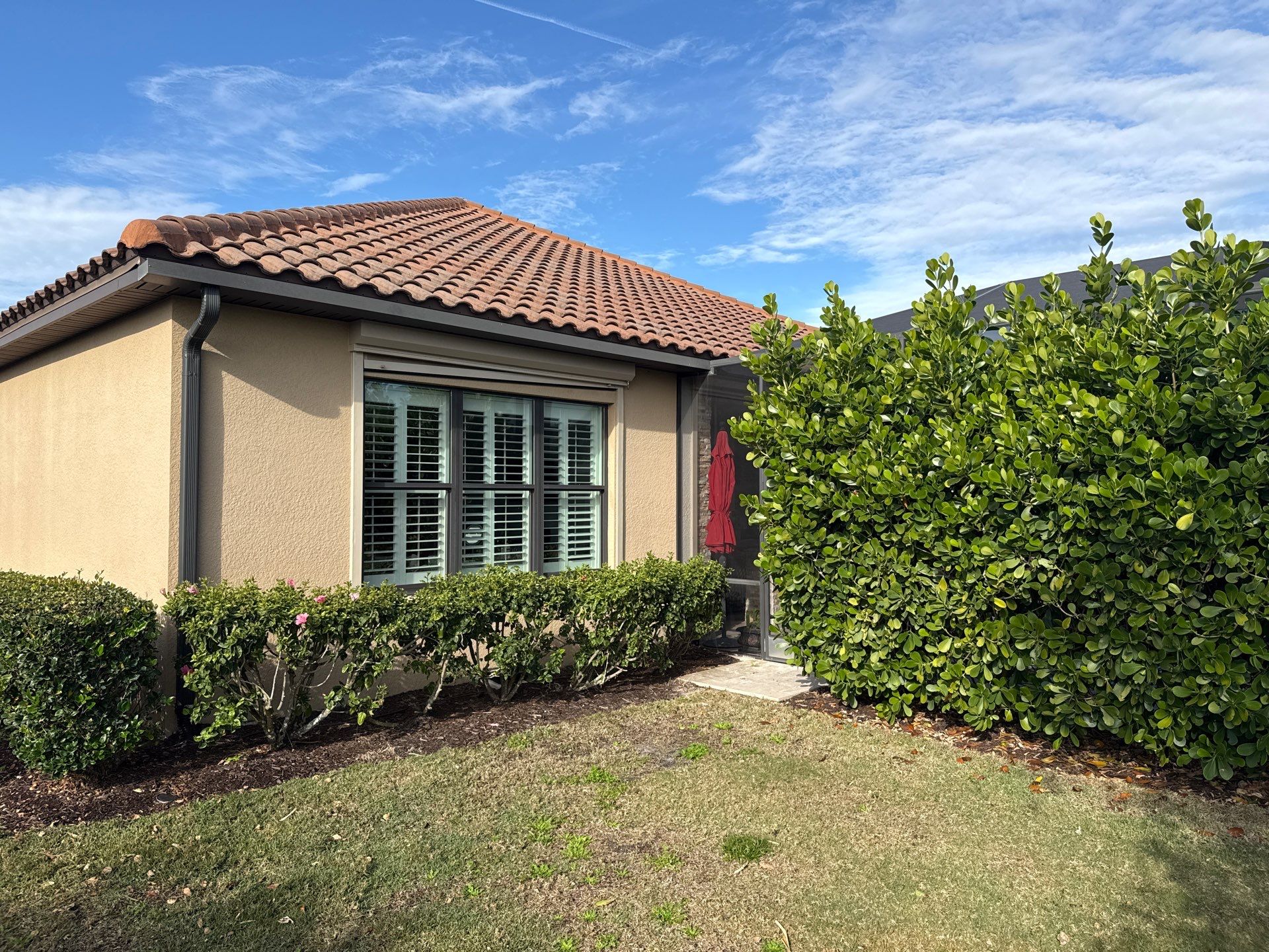 Barrel Tile Roof Cleaning in Esplanade Golf & Country Club – Lakewood Ranch, FL by Sunshine AquaWash