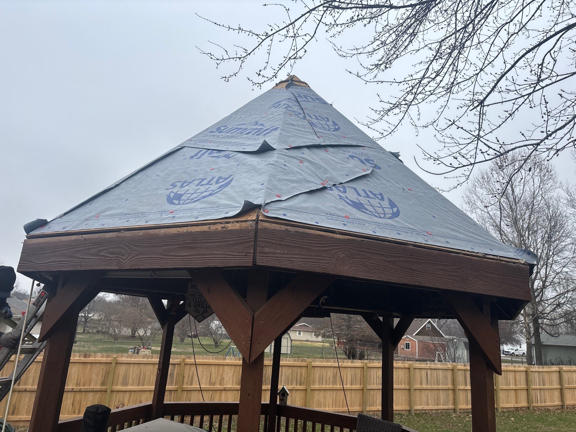 Residential Multi Structure Roof & Gutter Guards Install  by Titan Commercial & Residential Roofing 