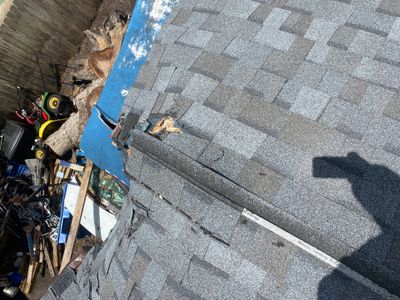 Residential Roofing Repair using Owen's Corning Duration (Lifetime) Shingles