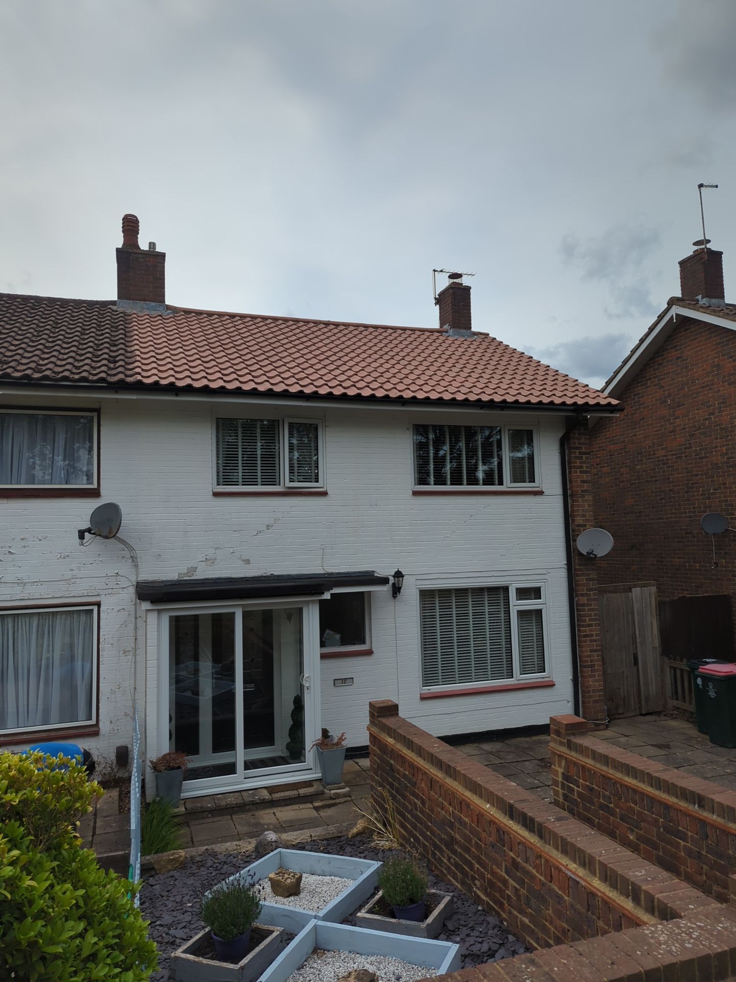 Roof Cleaning and Biocide Treatment using Honda 15lpm Low Pressure Washing Machine by Ges Exterior Cleaning ltd