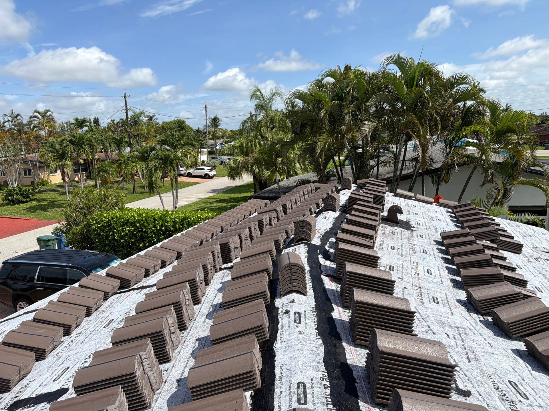 Residential Roofing Installation using Crown by BLUES BROTHERS ROOFING