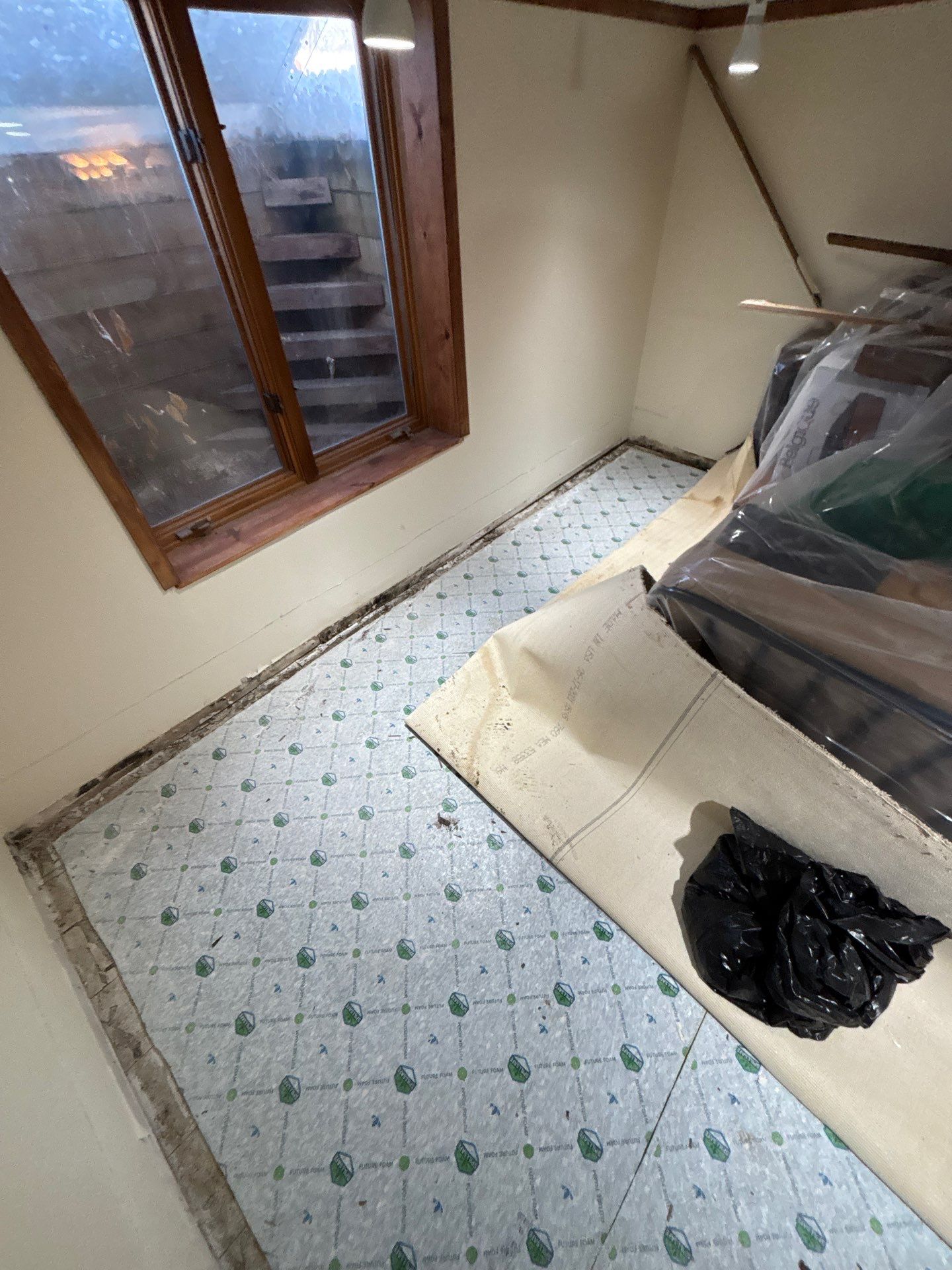 Completing the Connection for Lisa's Drain Tile System by Waterproofing Northeast