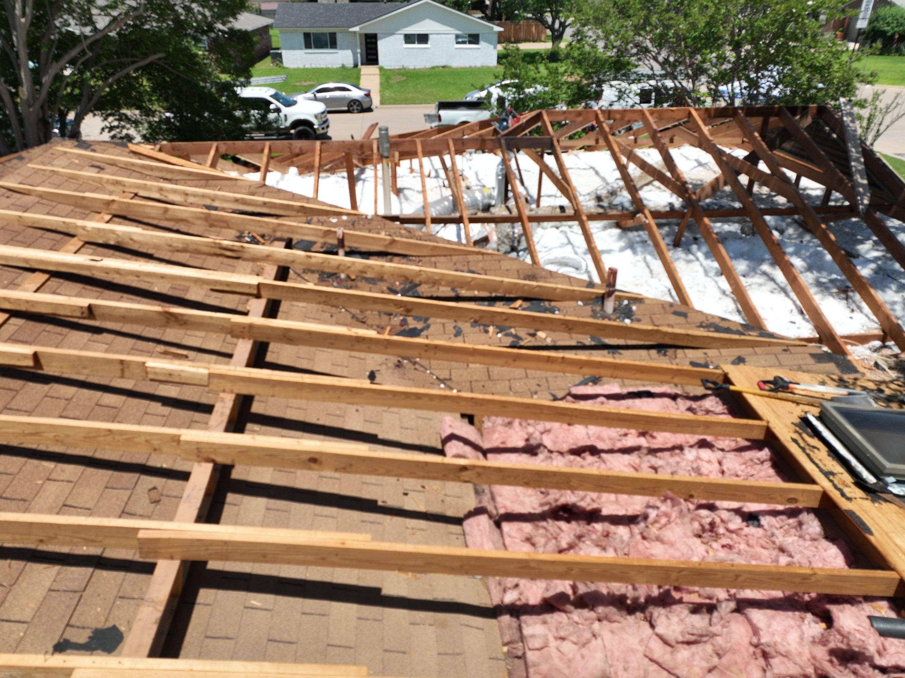 Residential Roofing Installation using IKO Dynasty Class 3 Shingles by Becker Roofing and Exteriors