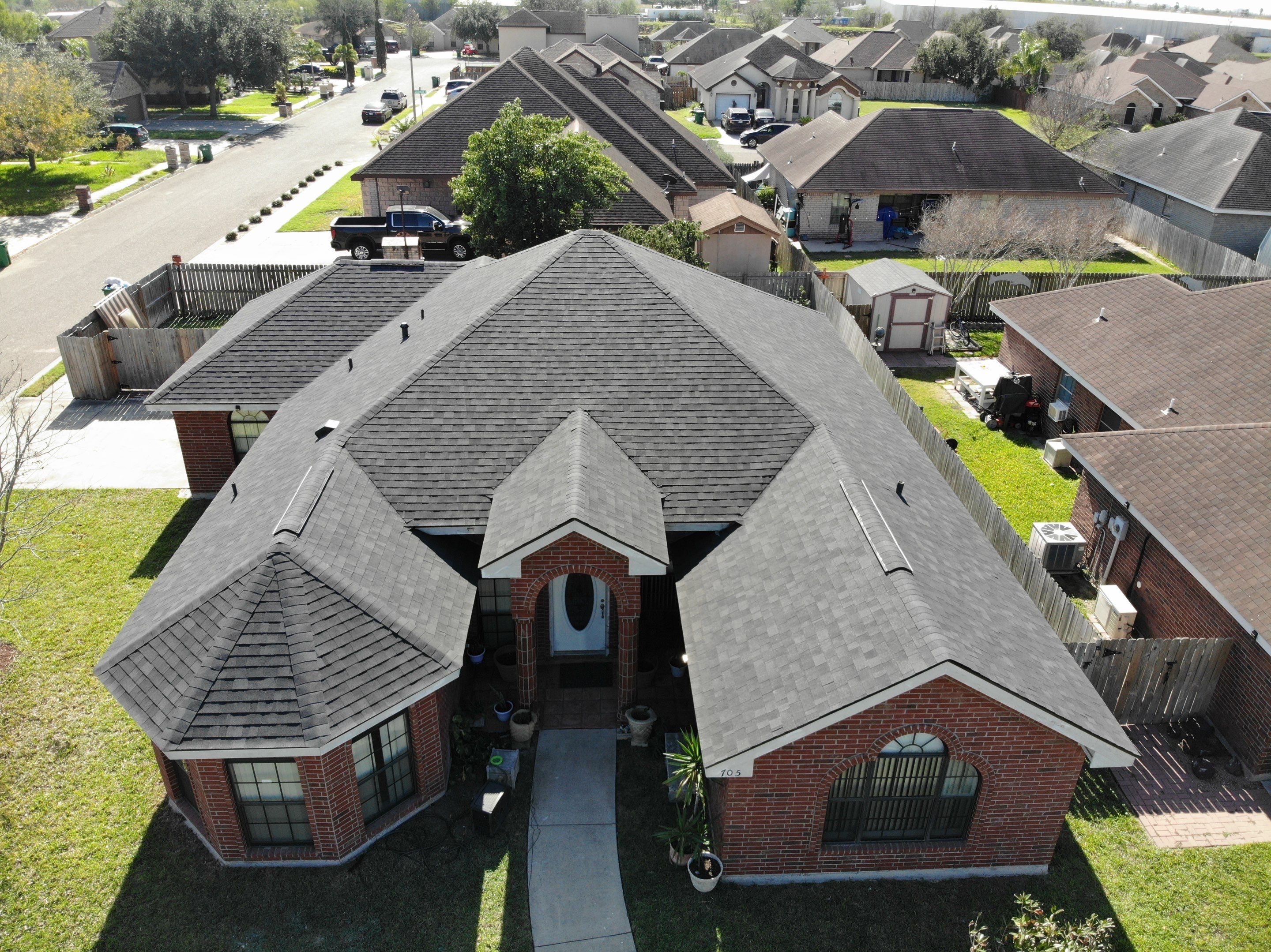 Pharr Roof Project  by Bison Roofing  
