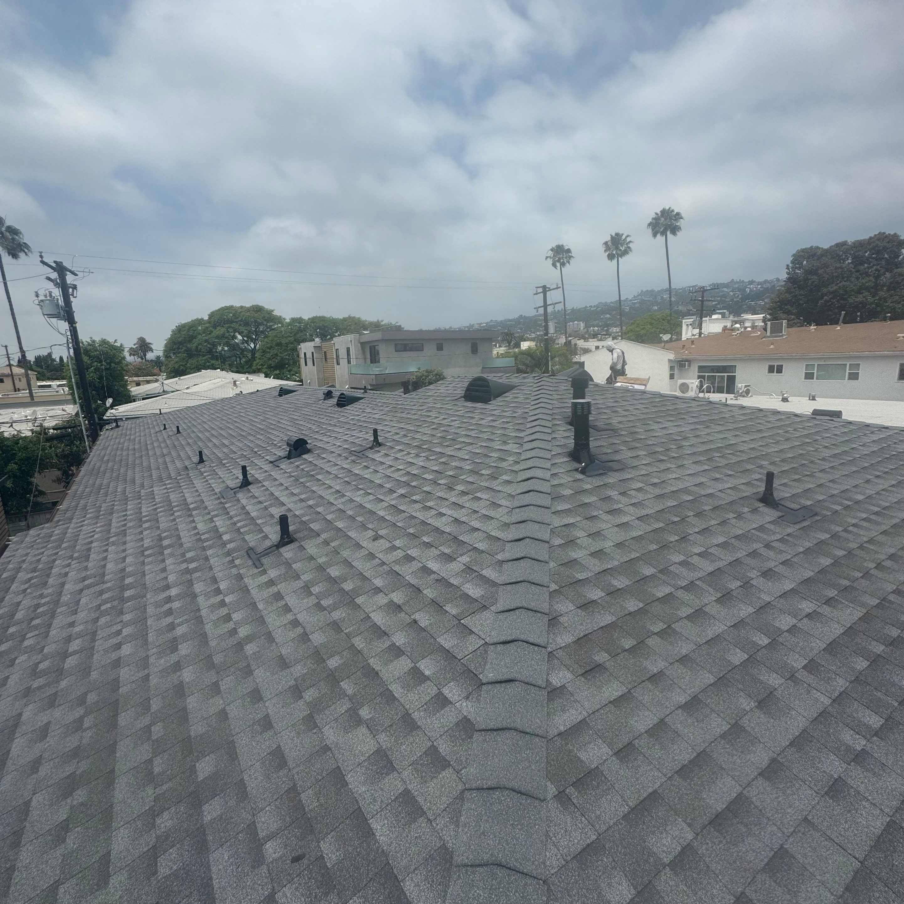 Project in West Hollywood by T&G Roofing