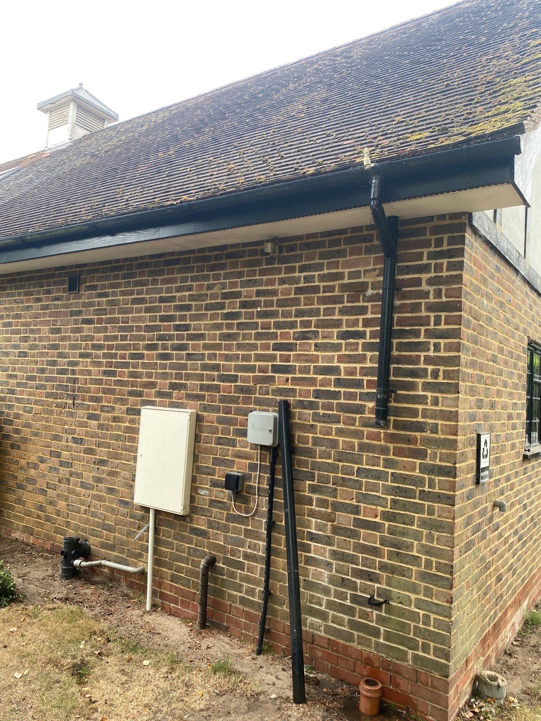 Roof Cleanin and tile repacement using Honda 15lpm Low Pressure Washing Machine by Ges Exterior Cleaning ltd