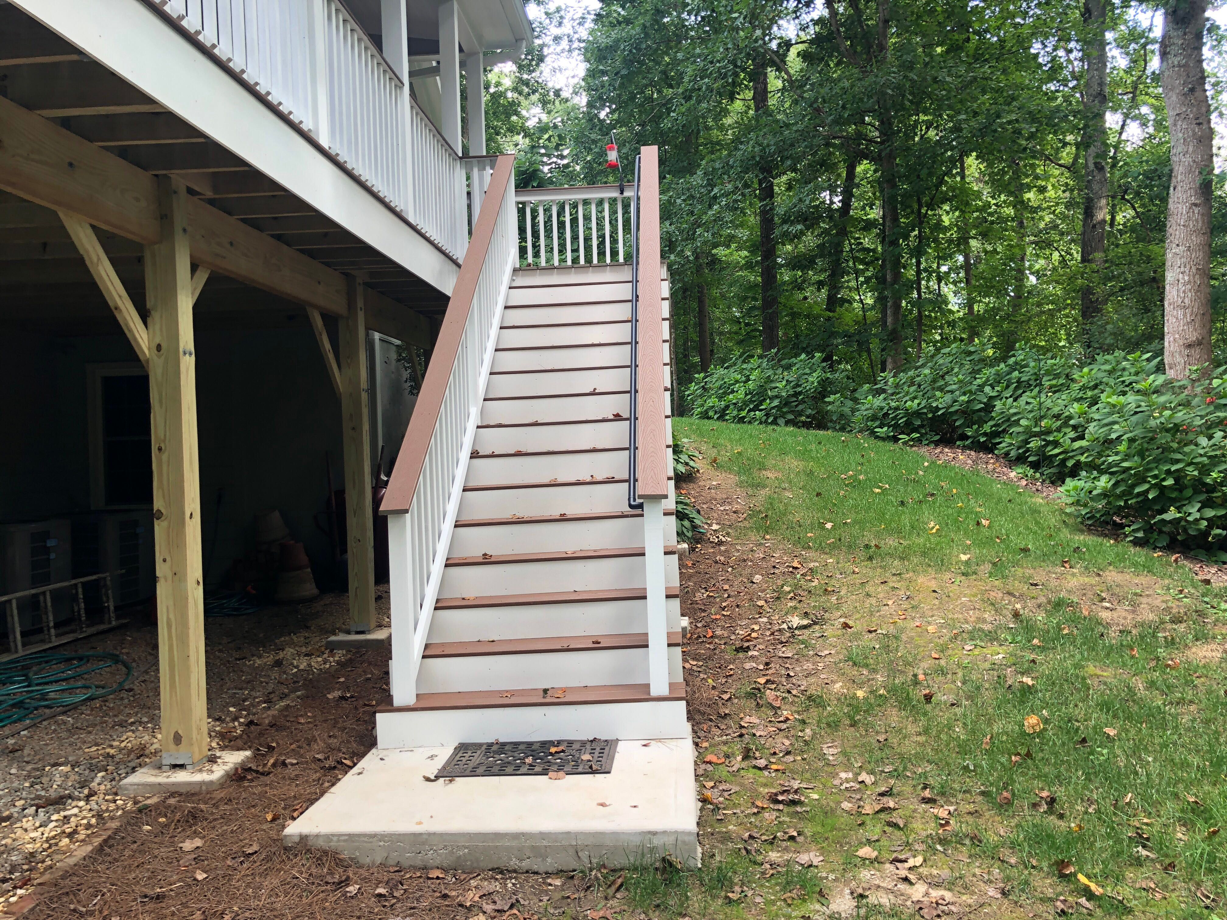 Elevated Wood Deck and Screened-In Porch Addition in Roswell by Swift Home Renovations