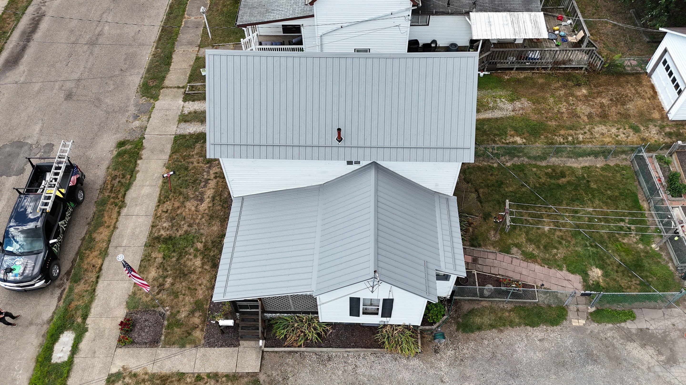 New Philadelphia Ohio Metal Roof Installation by Pine Ridge Roofing LLC