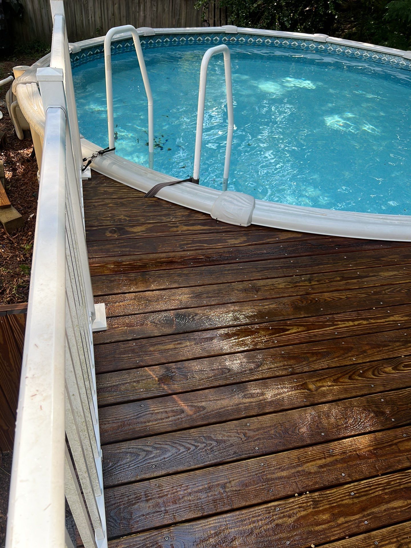 Coated Deck using Wood Sealant by DuraSeal