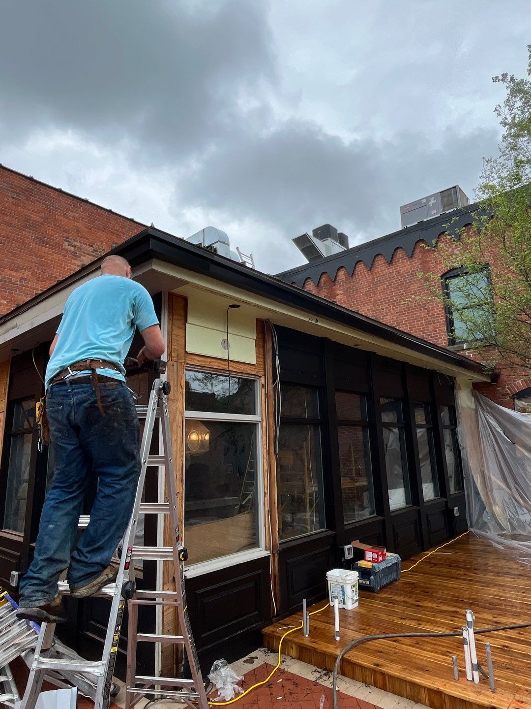 Cento Roof repair/Gutter installation  by Nitro Roofing and Construction