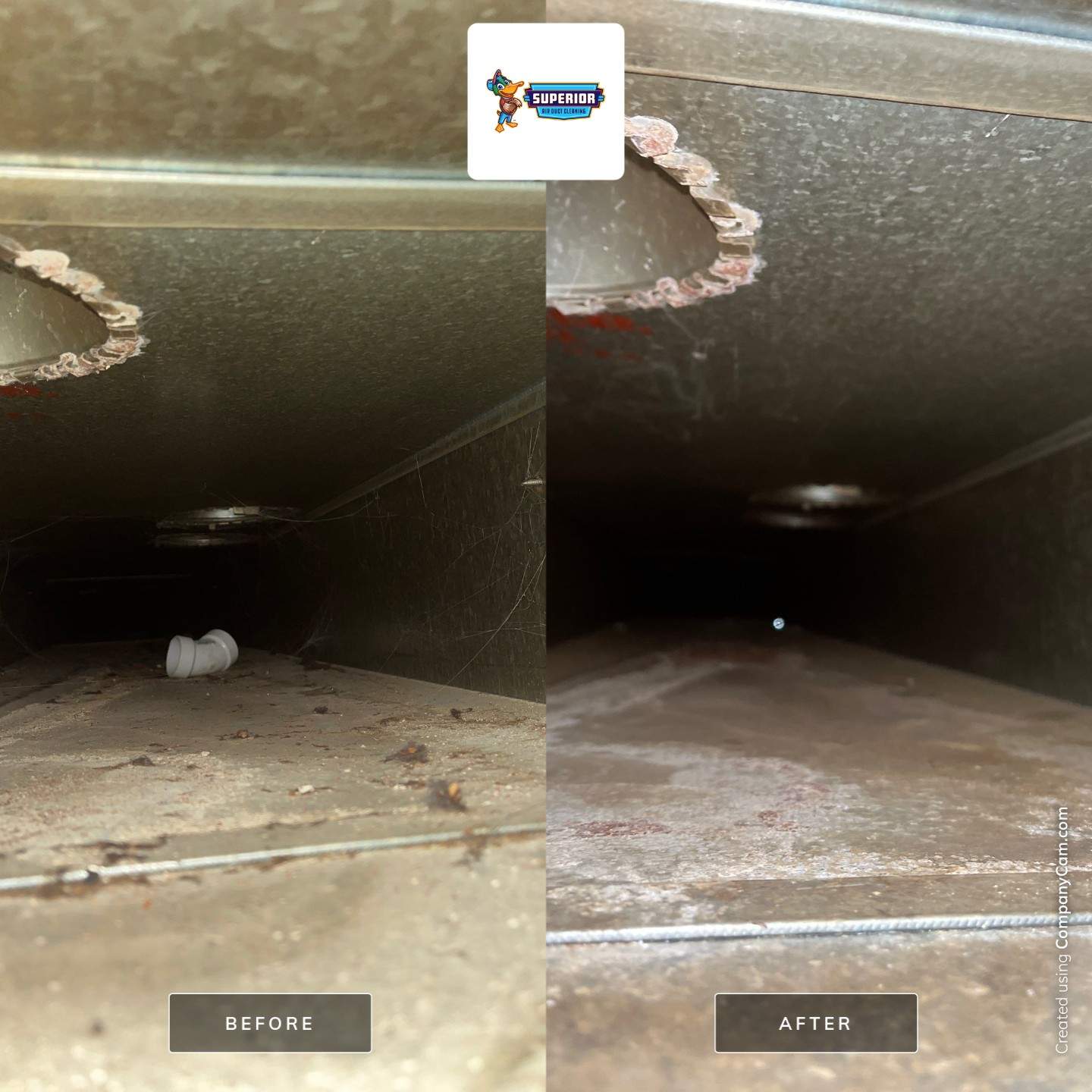 Air Duct Cleaning With a Vacuum Truck in Struthers, OH by Superior Air Duct Cleaning