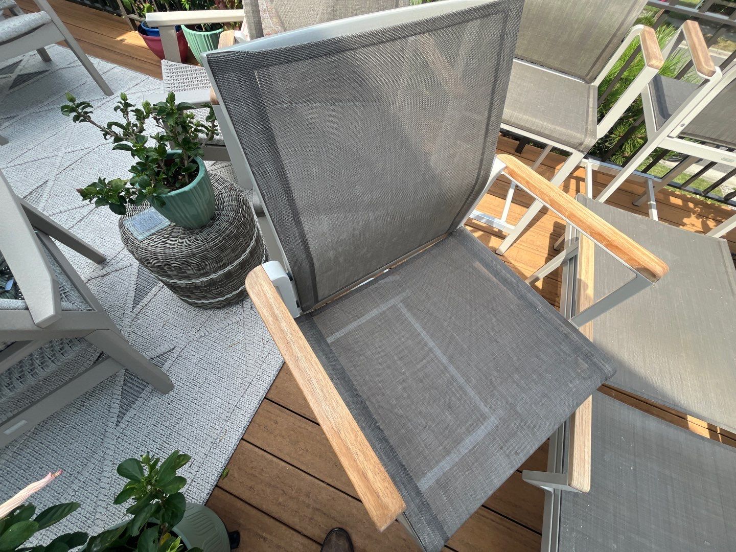 Teak Outdoor Furniture Restoration by Fresh Coat Works LLC