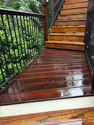 Deck using Wood Sealant