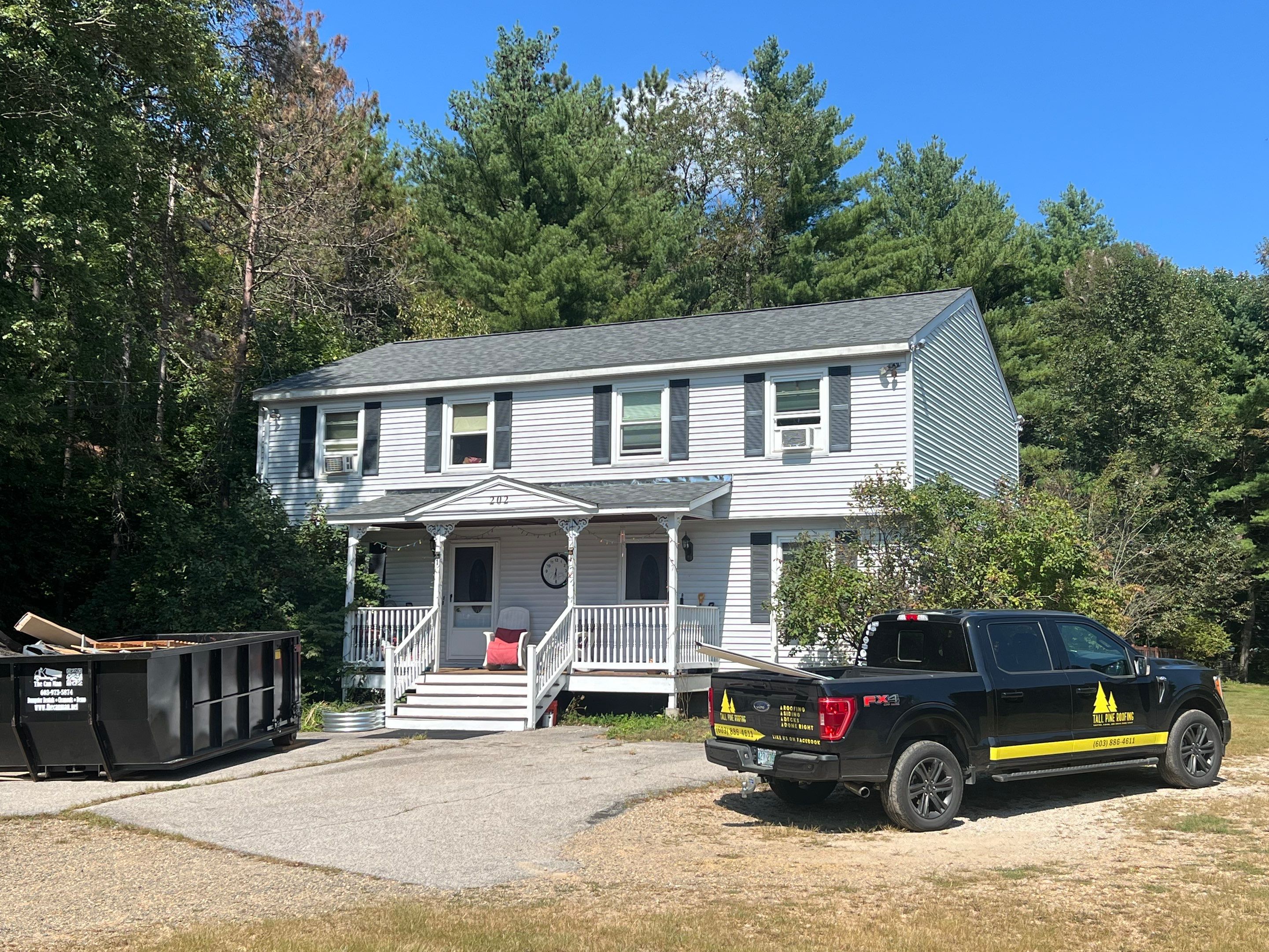 Deerfield Asphalt Roof Gone Right by Tall pine roofing