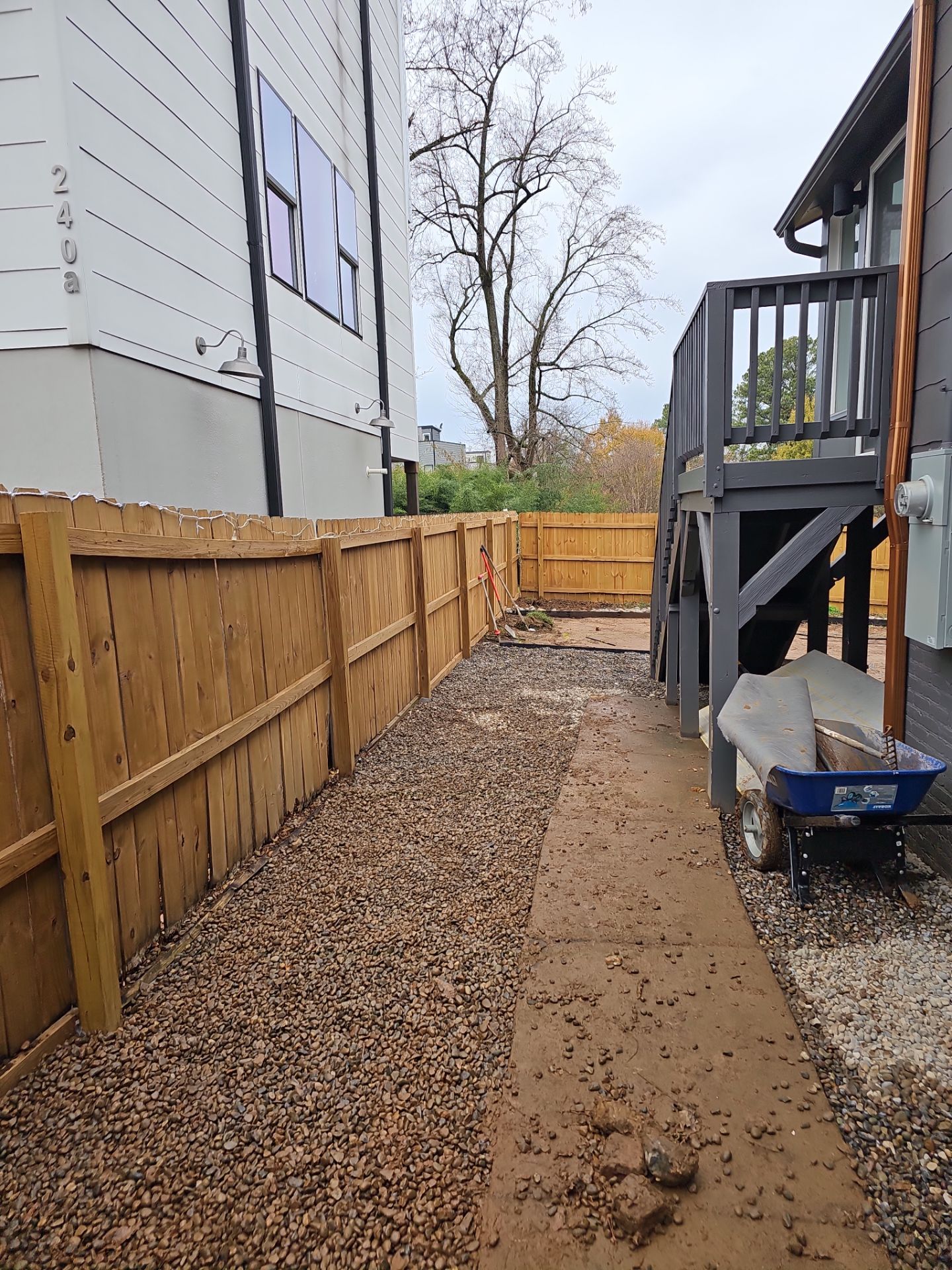 Residential Landscape Project Design/Build by Carolina-Metro Landscape, Inc