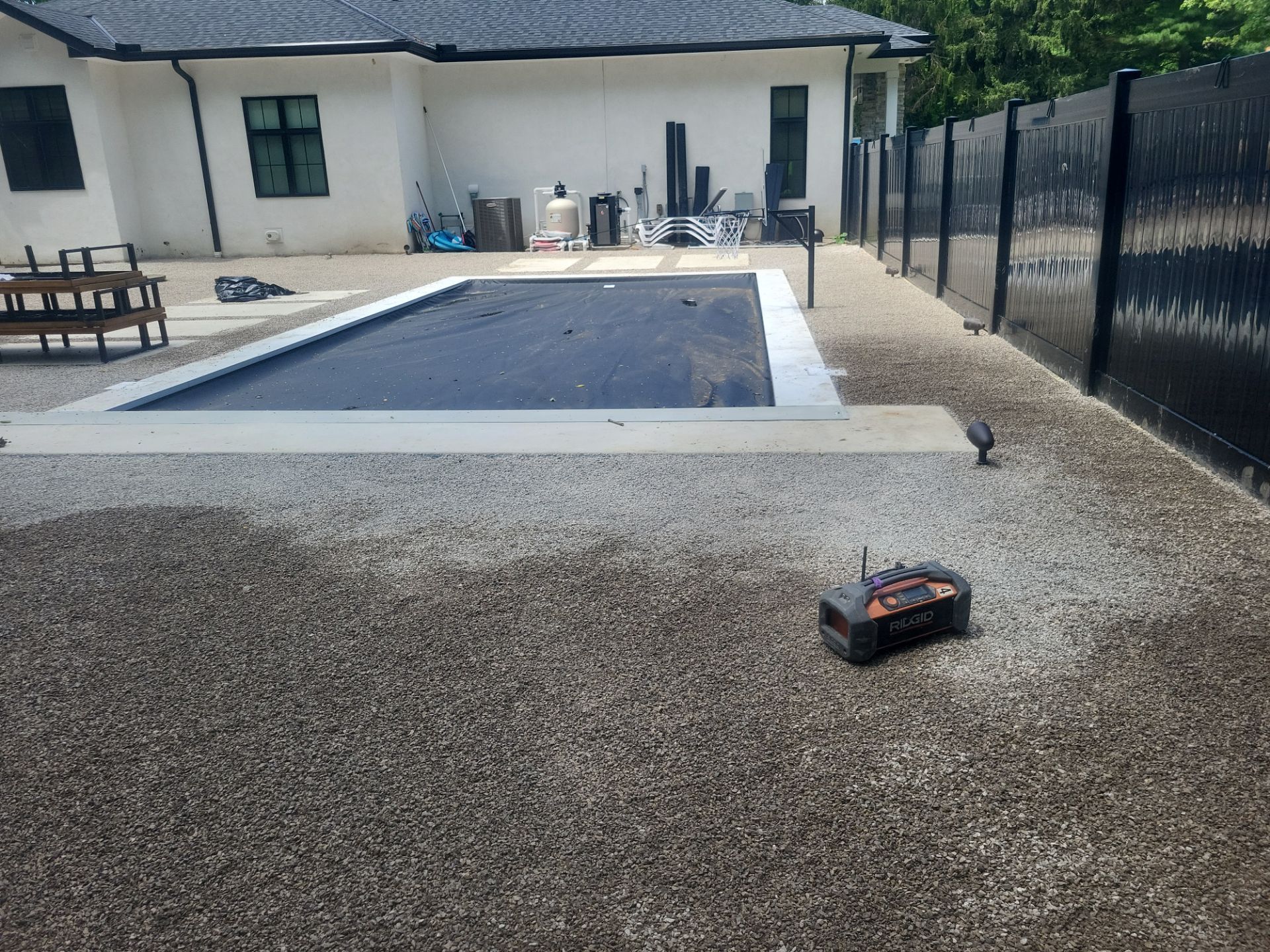 High-End Residential Turf Surrounding Pool in Powell by Southwest Greens Midwest
